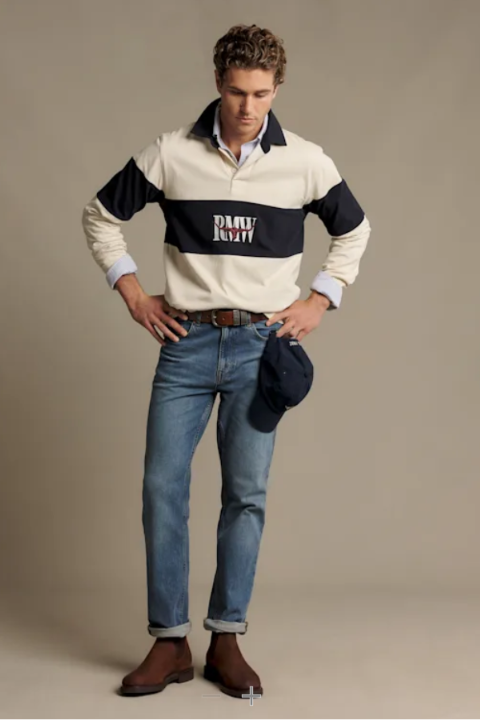 RM Williams Heritage Panel Rugby Jersey