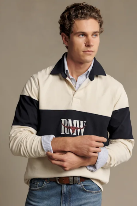 RM Williams Heritage Panel Rugby Jersey