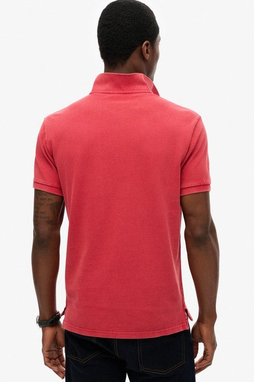 Superdry Vintage Destroyed Polo Shirt
