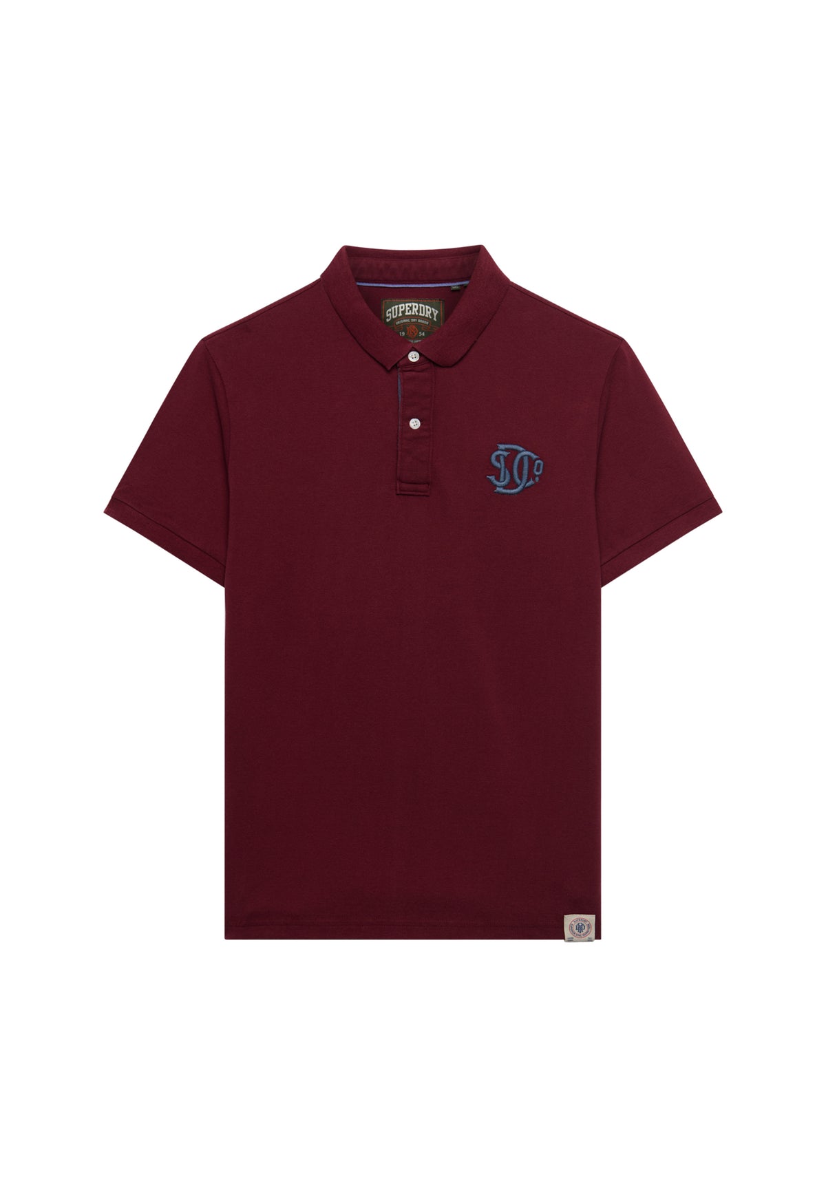 Superdry Pique Monogram Polo Shirt M1110465A