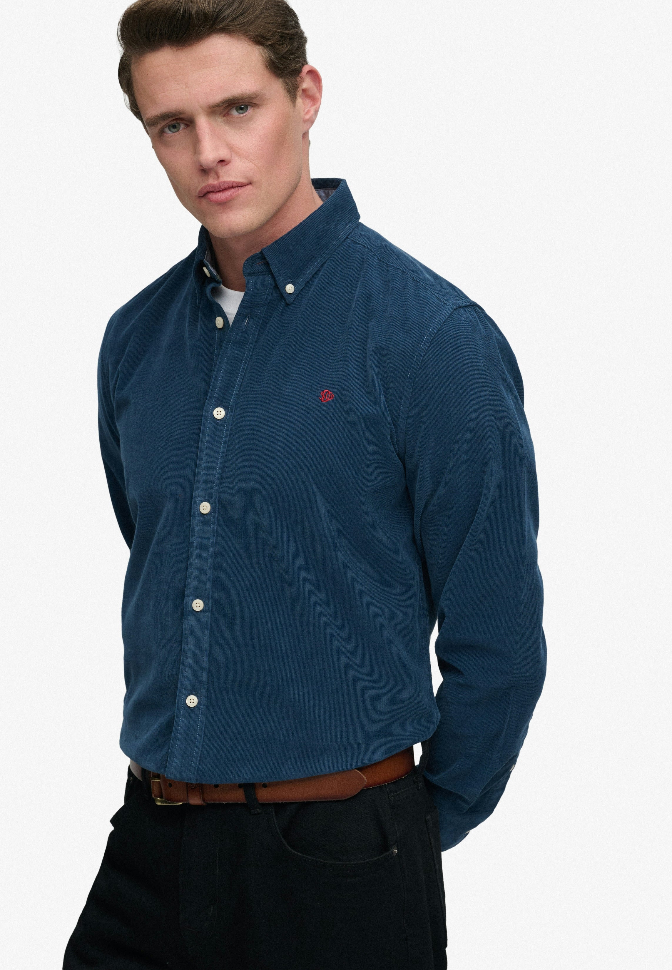 Superdry Classic Needle Cord Shirt M4011044A