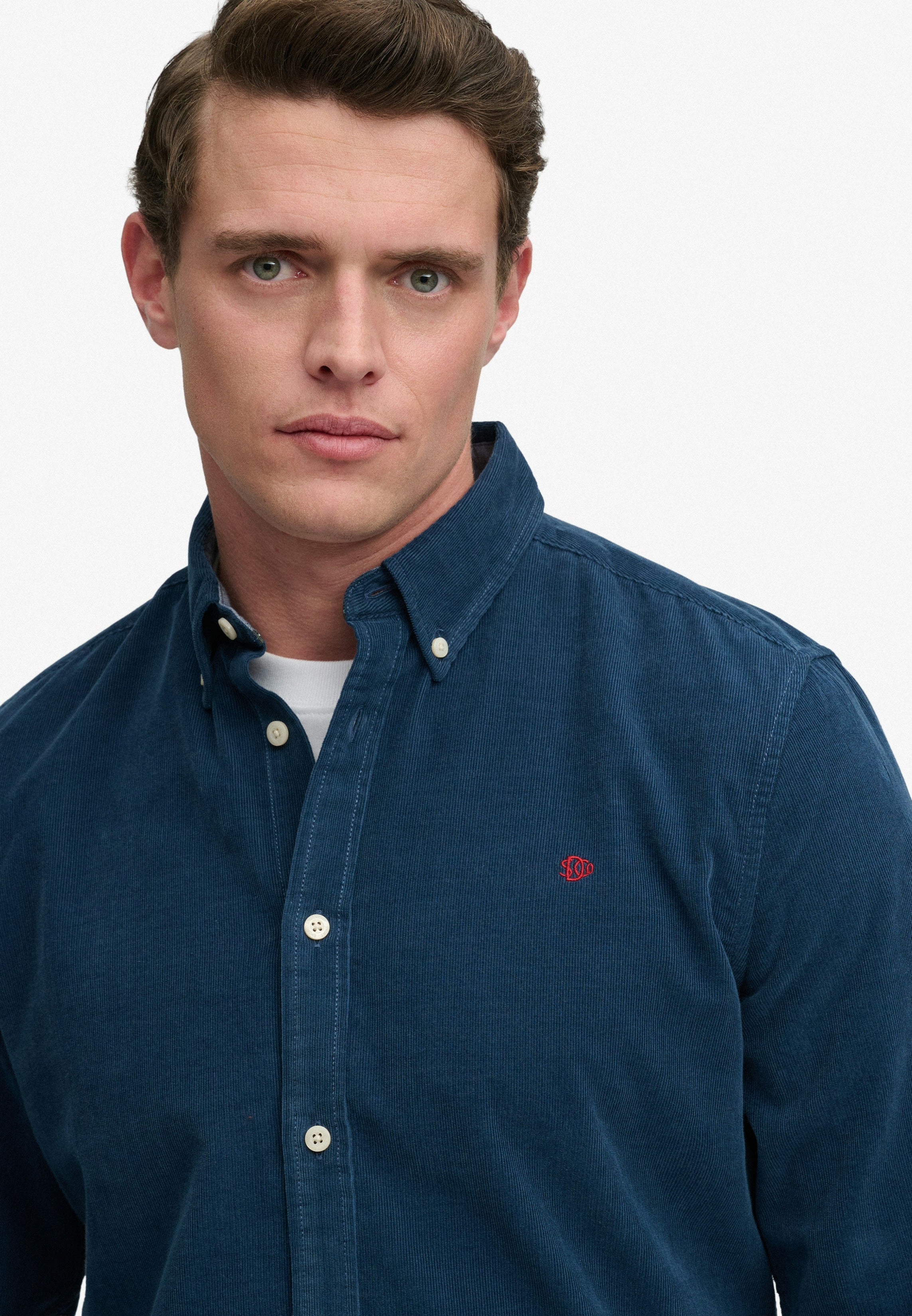 Superdry Classic Needle Cord Shirt M4011044A