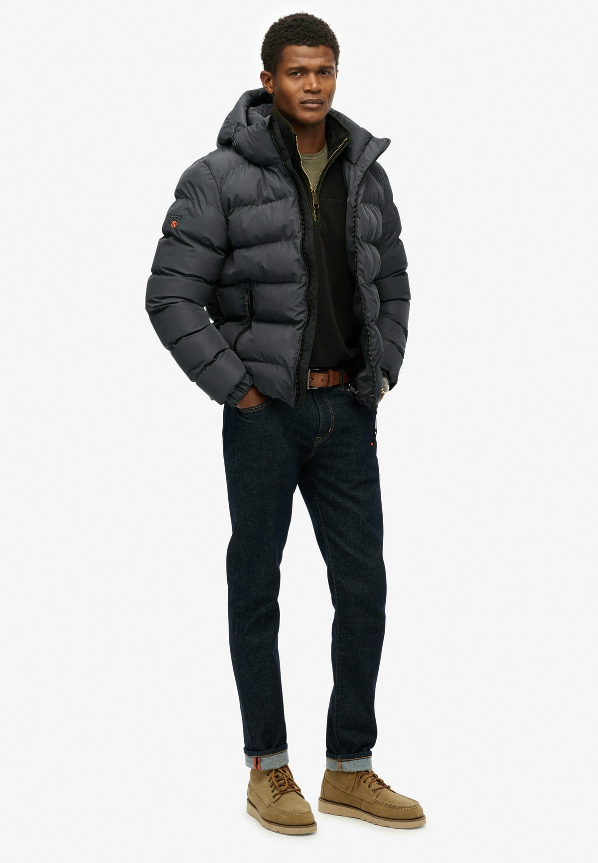Superdry Hooded Sports Puffer Jacket M5011905A