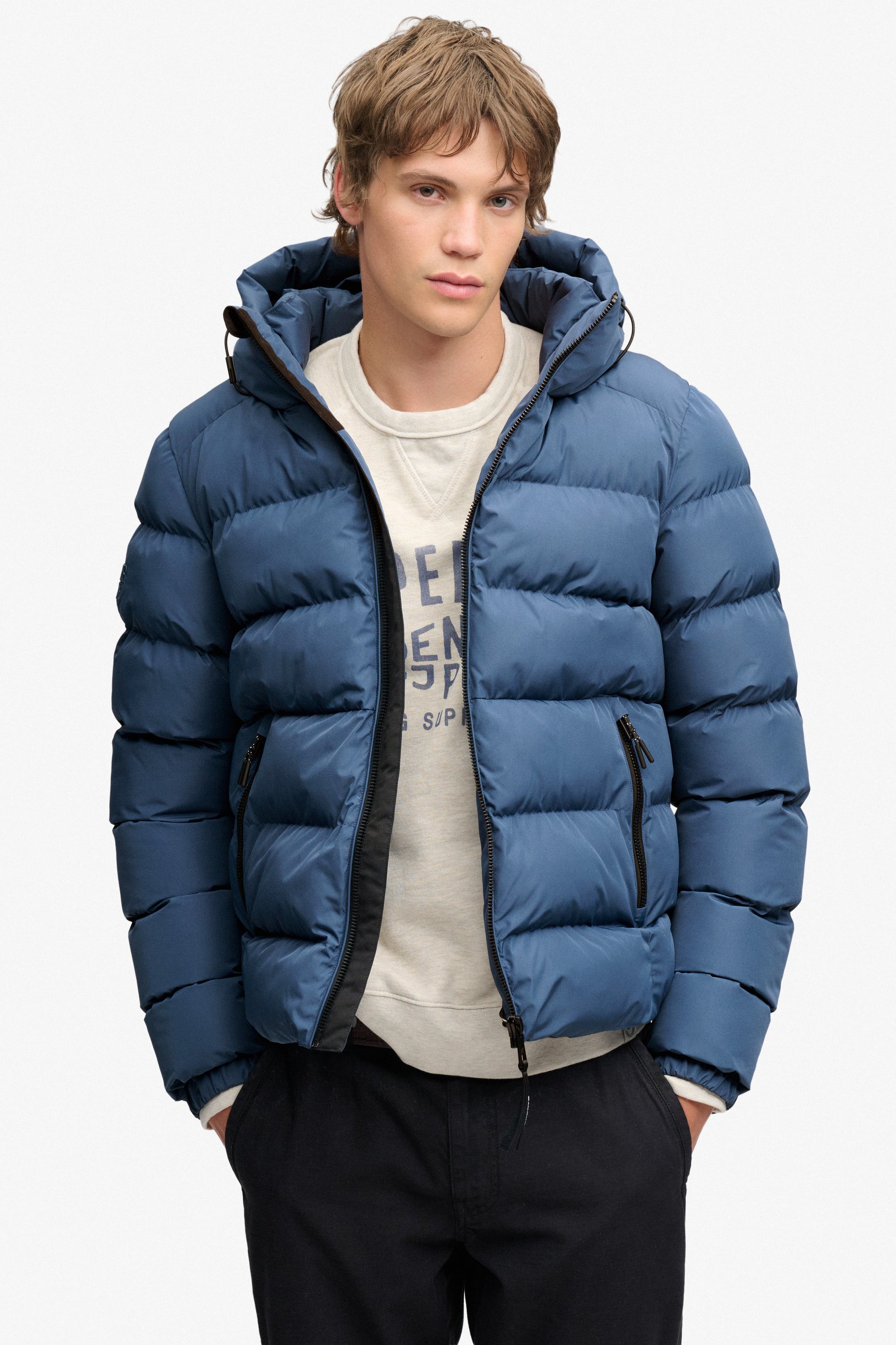 Superdry Hooded Sports Puffer Jacket M5011905A