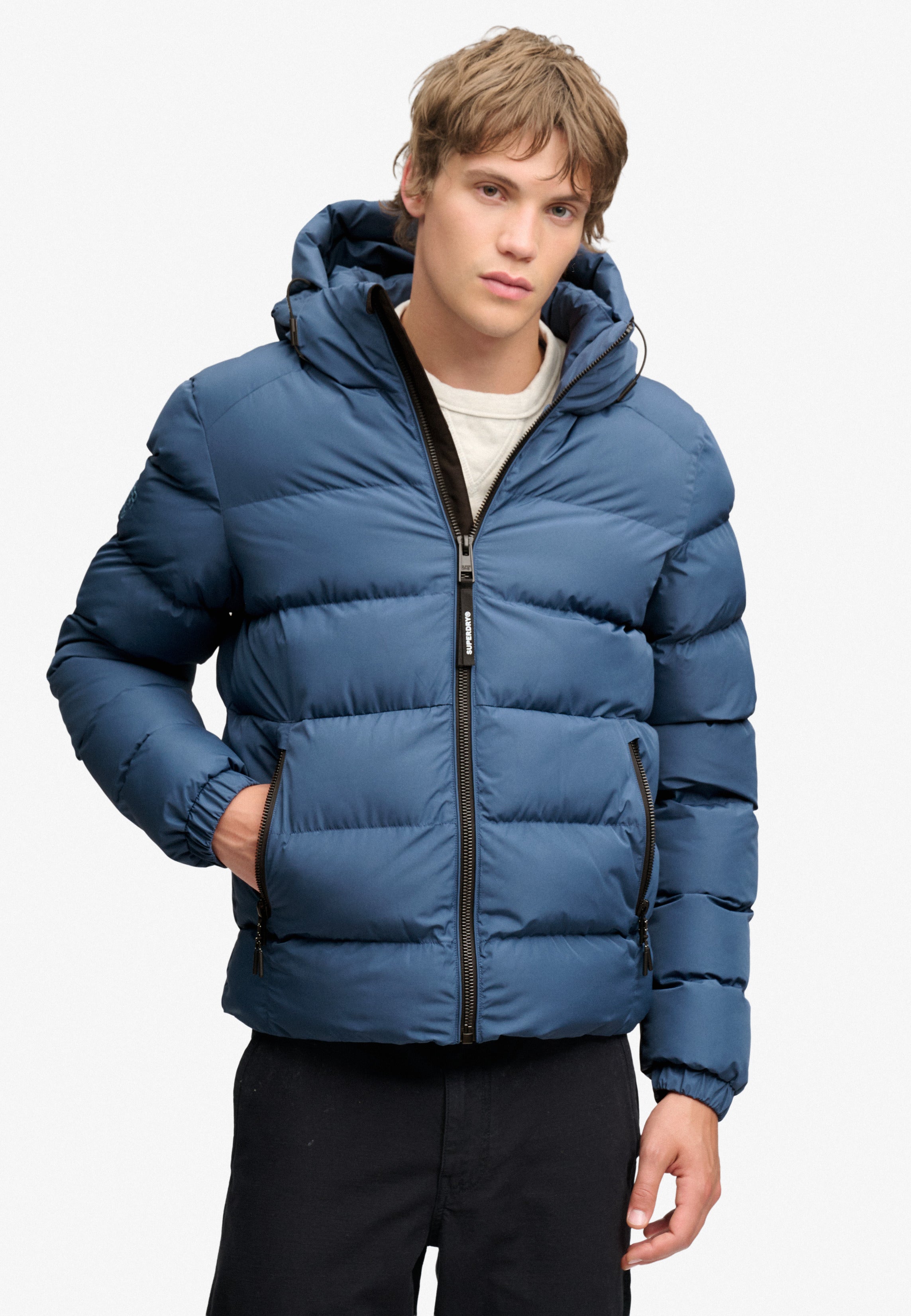 Superdry Hooded Sports Puffer Jacket M5011905A