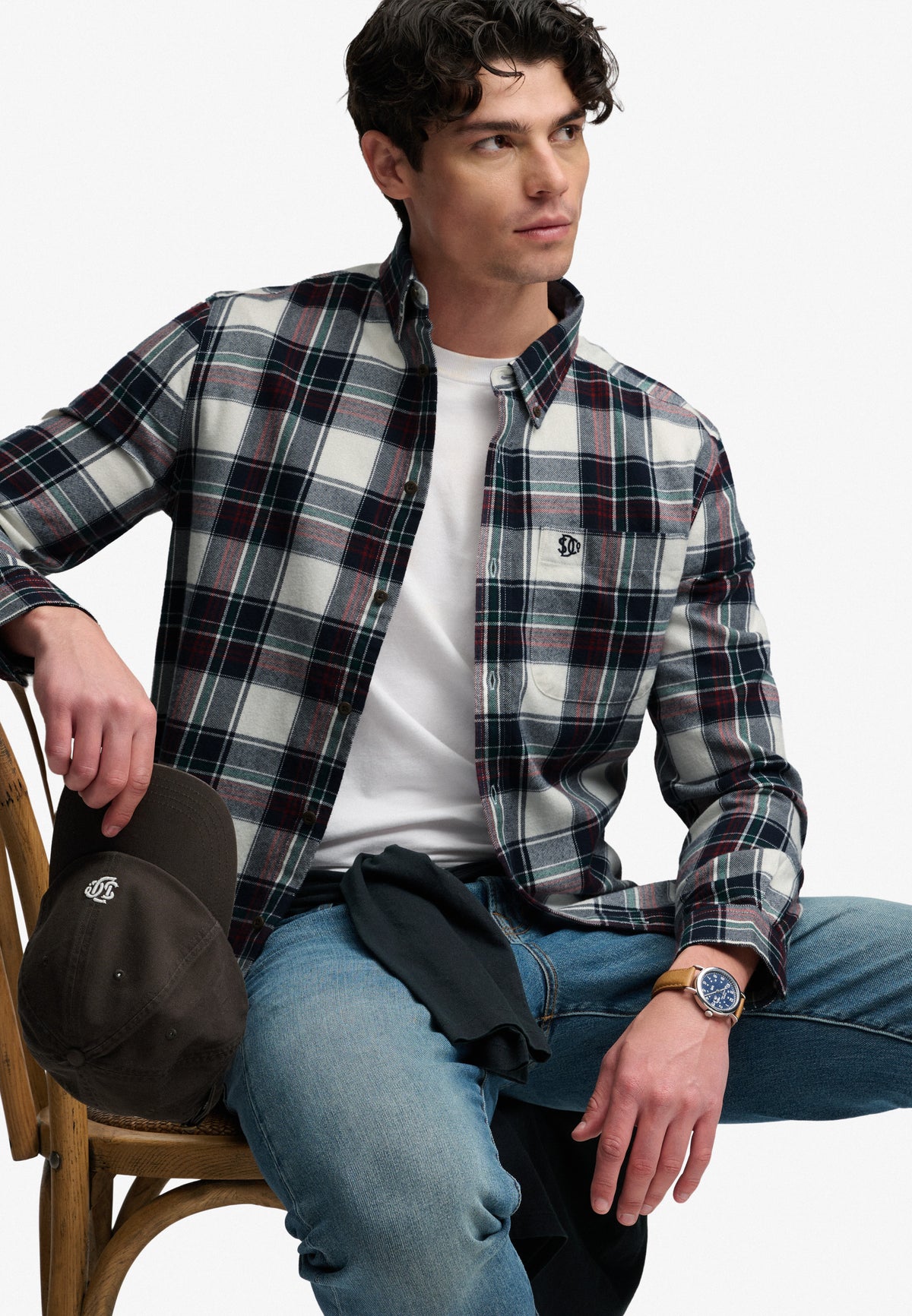 Superdry Cotton Lumberjack Shirt M4011197A