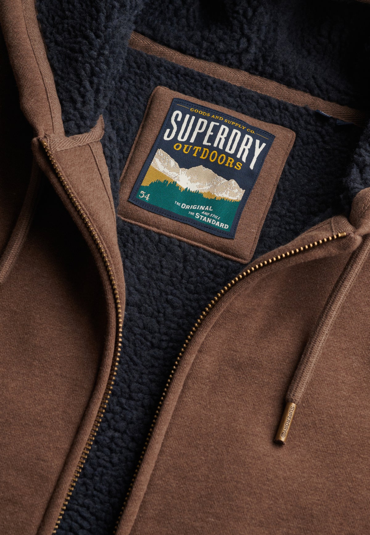 Superdry Borg Lined Zip Hoodie M2014583A