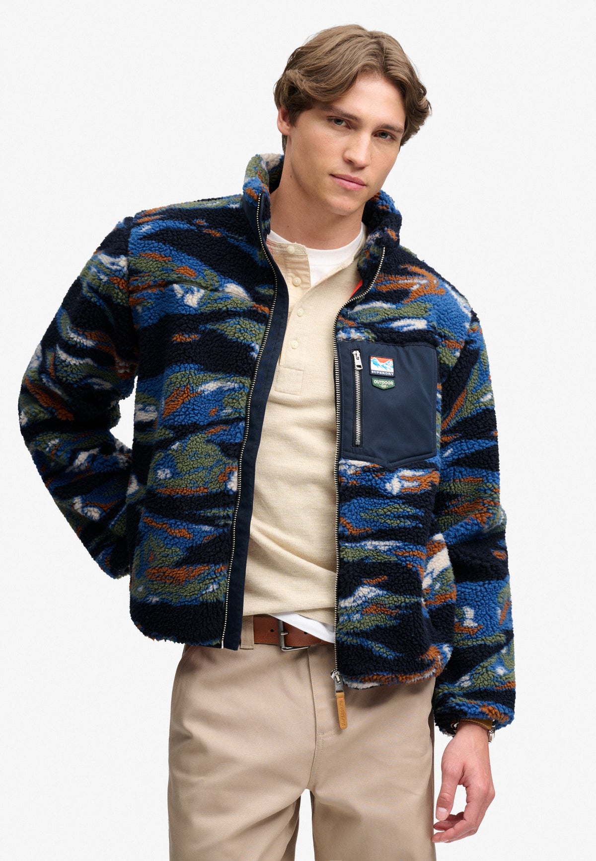 Superdry Terrain Full Zip Fleece M2014622A