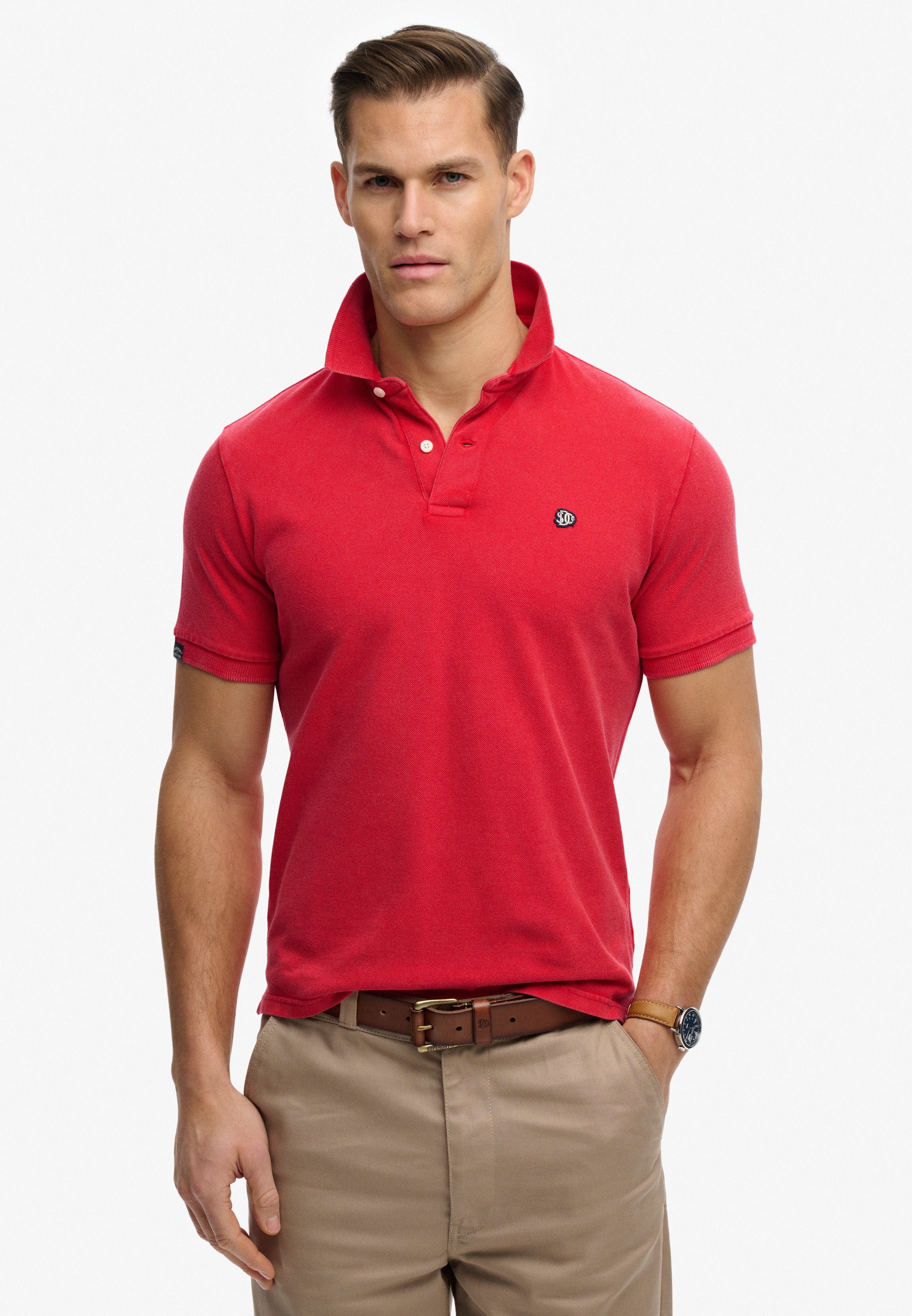 Superdry Vintage Destroy Polo Shirt M1110451A