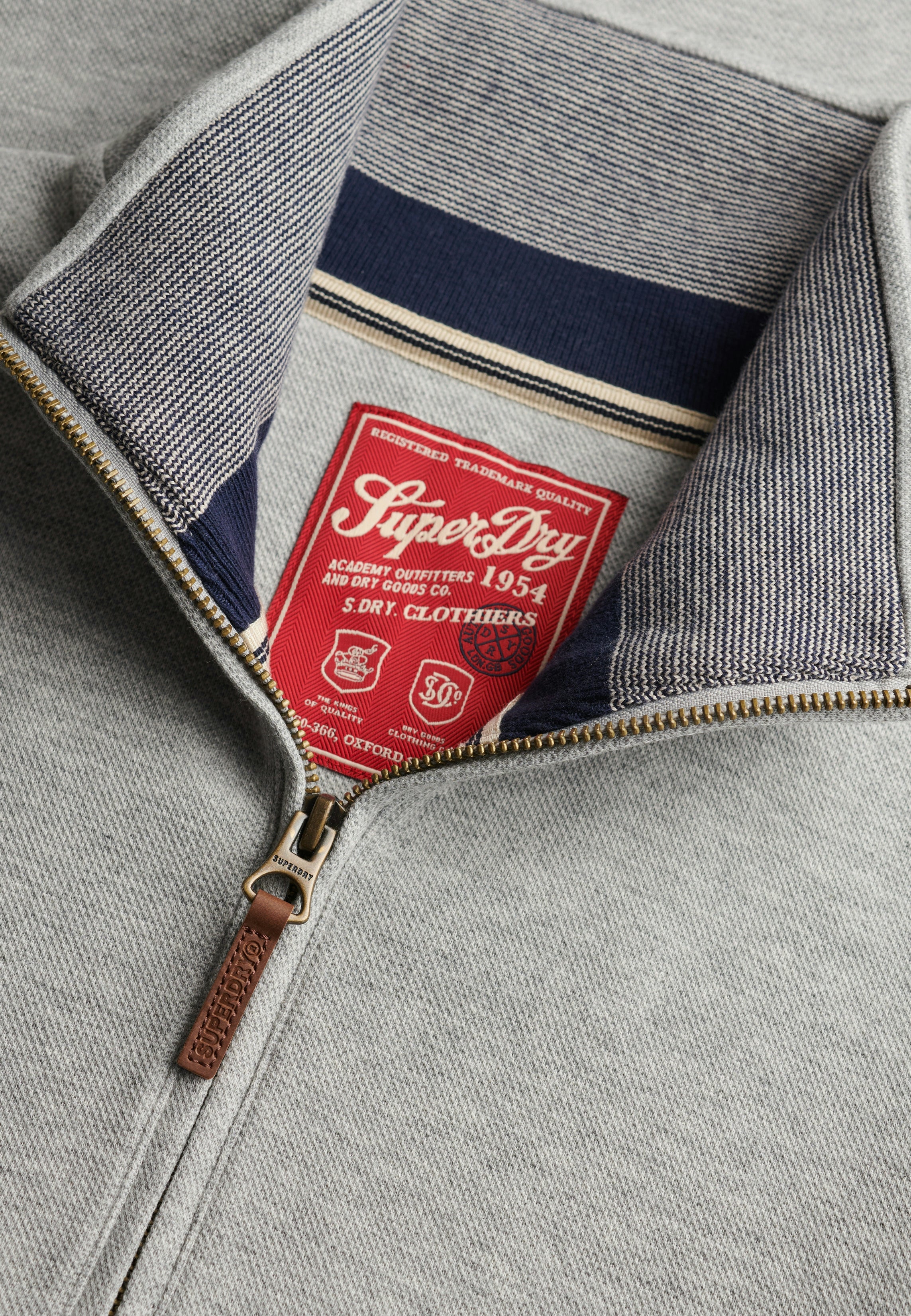 Superdry Essential Pique 1/4 Zip Sweater M2014535A