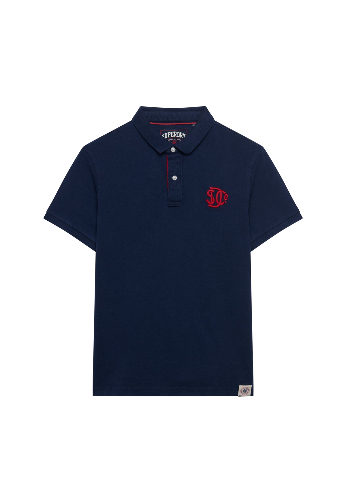 Superdry Pique Monogram Polo Shirt M1110465A