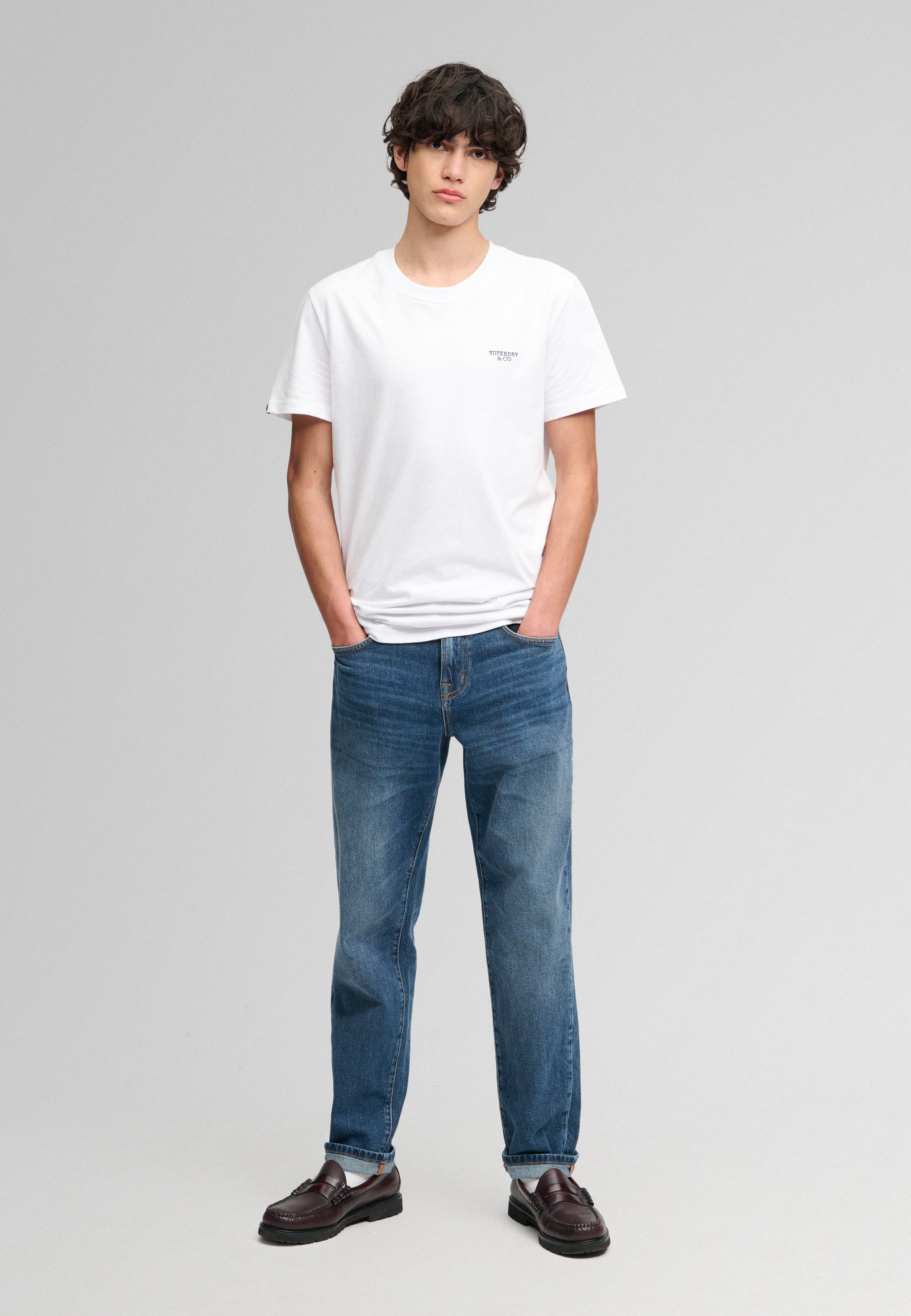 Superdry Stacked Logo T-Shirt M1012474A