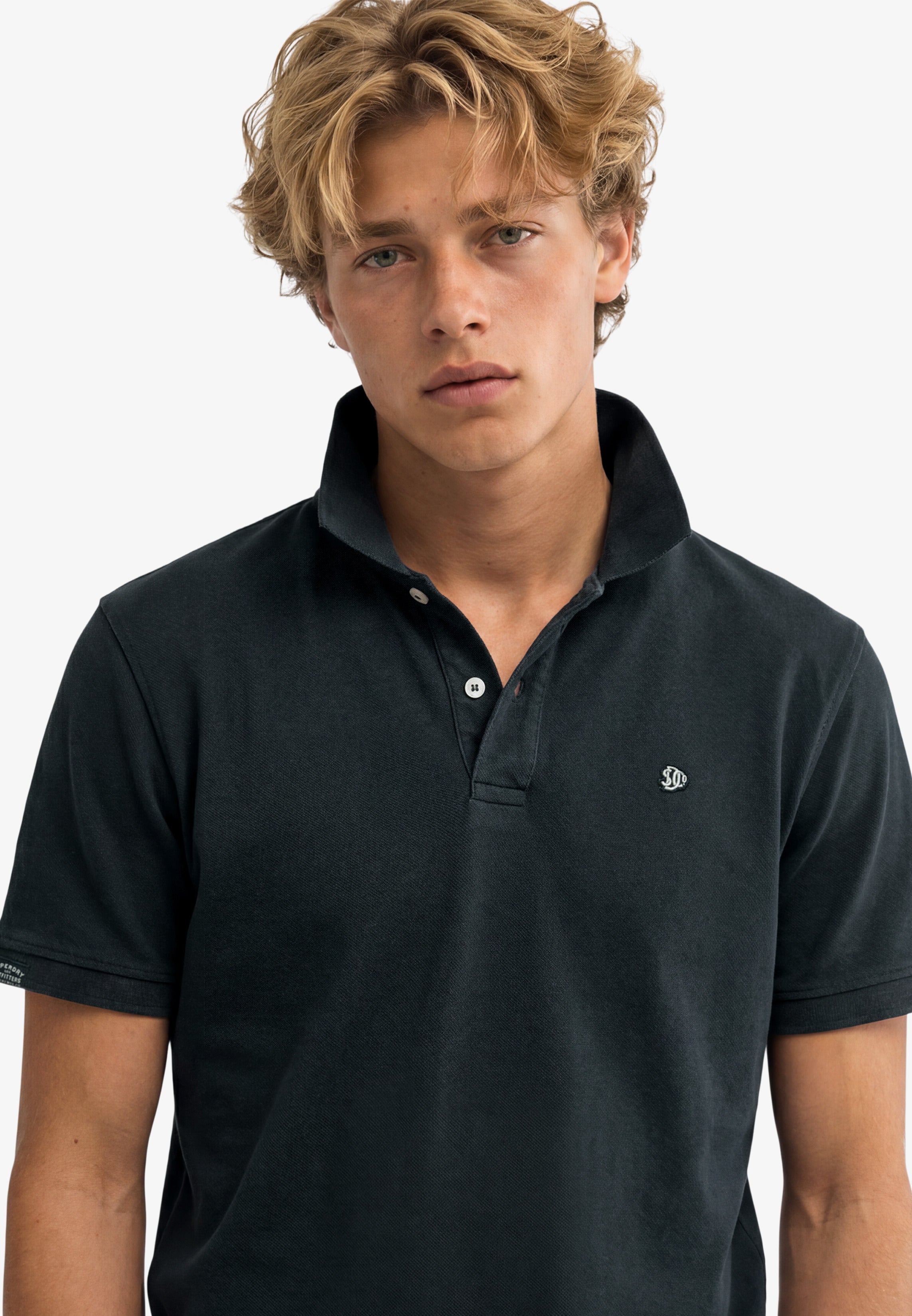 Superdry Vintage Destroy Polo Shirt M1110451A