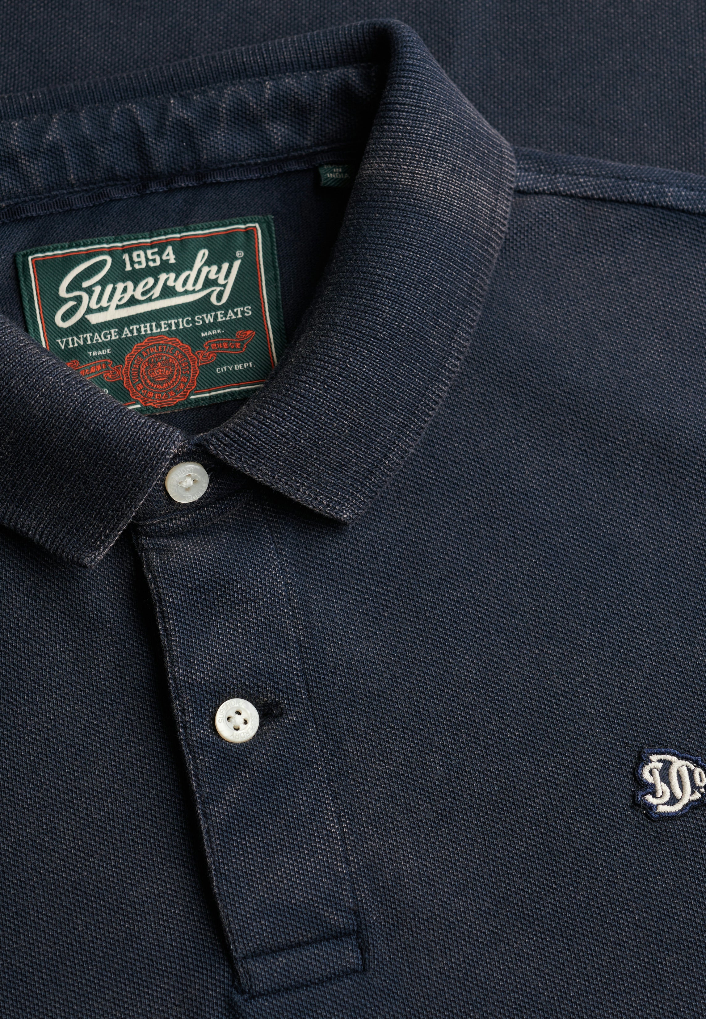 Superdry Vintage Destroy Polo Shirt M1110451A