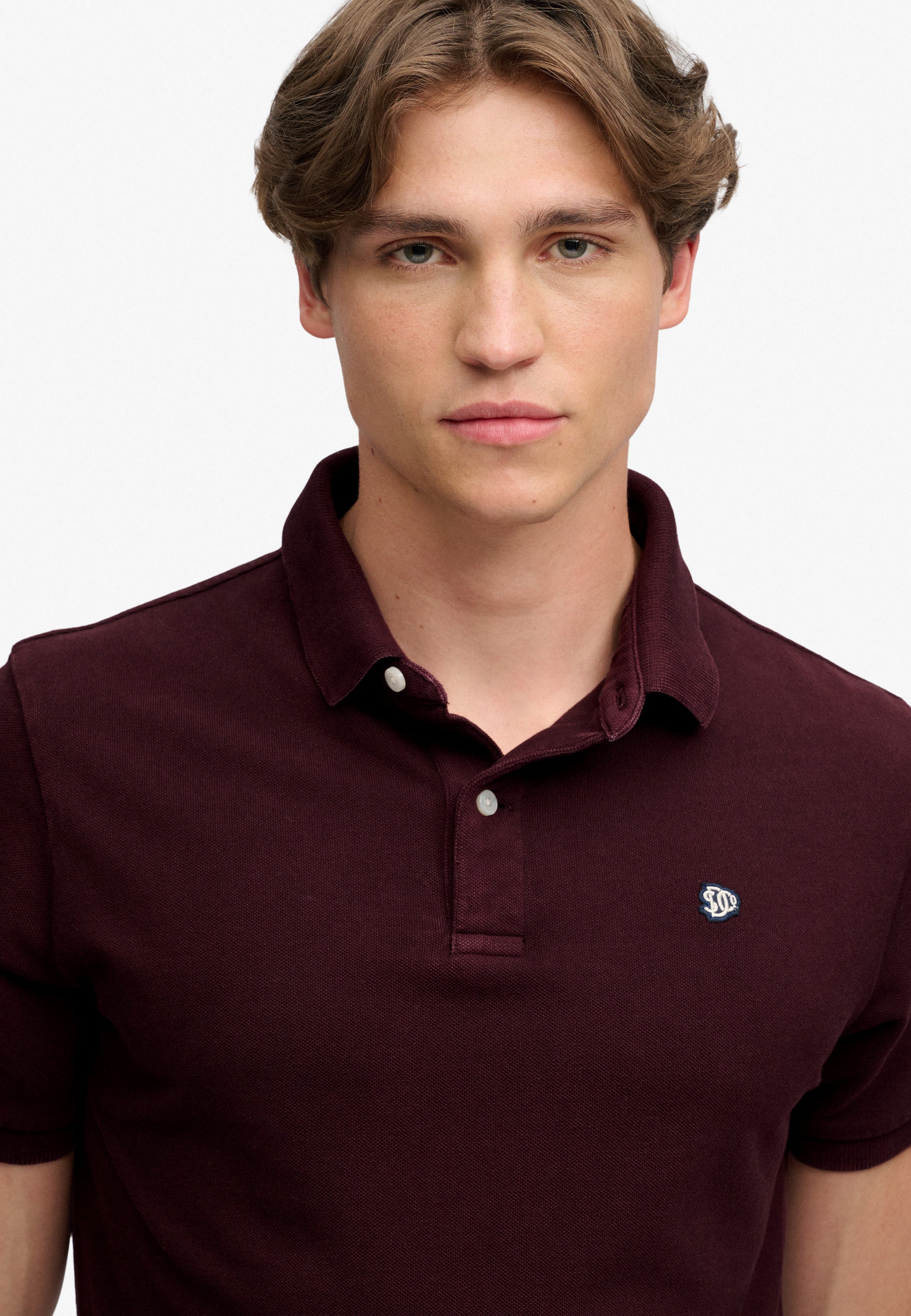 Superdry Vintage Destroy Polo Shirt M1110451A