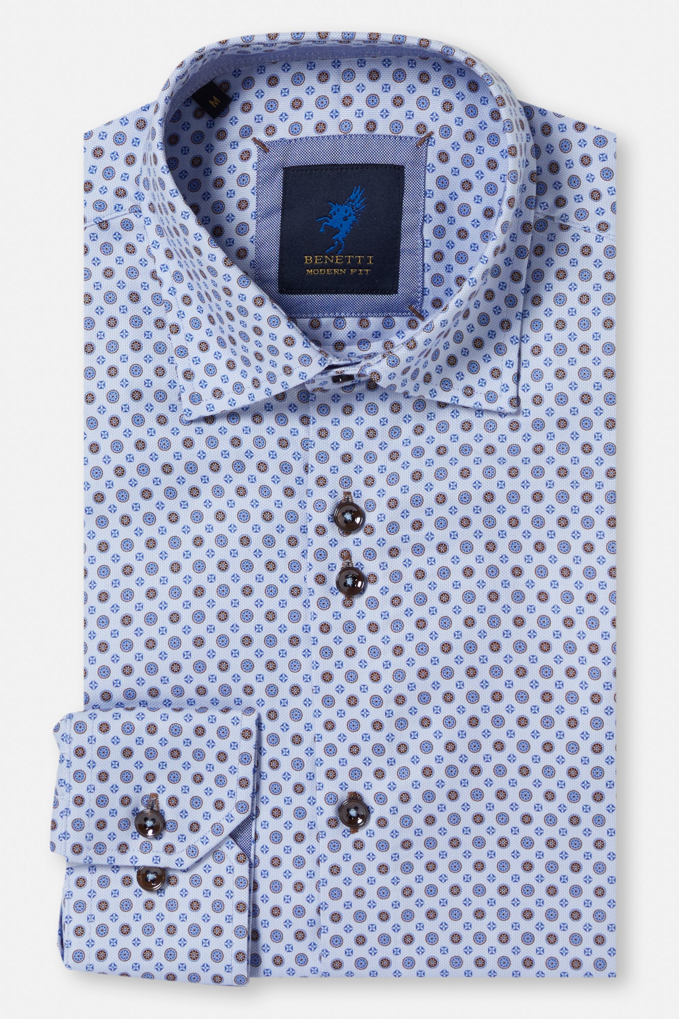 Benetti Taunton Regular Fit Print Shirt