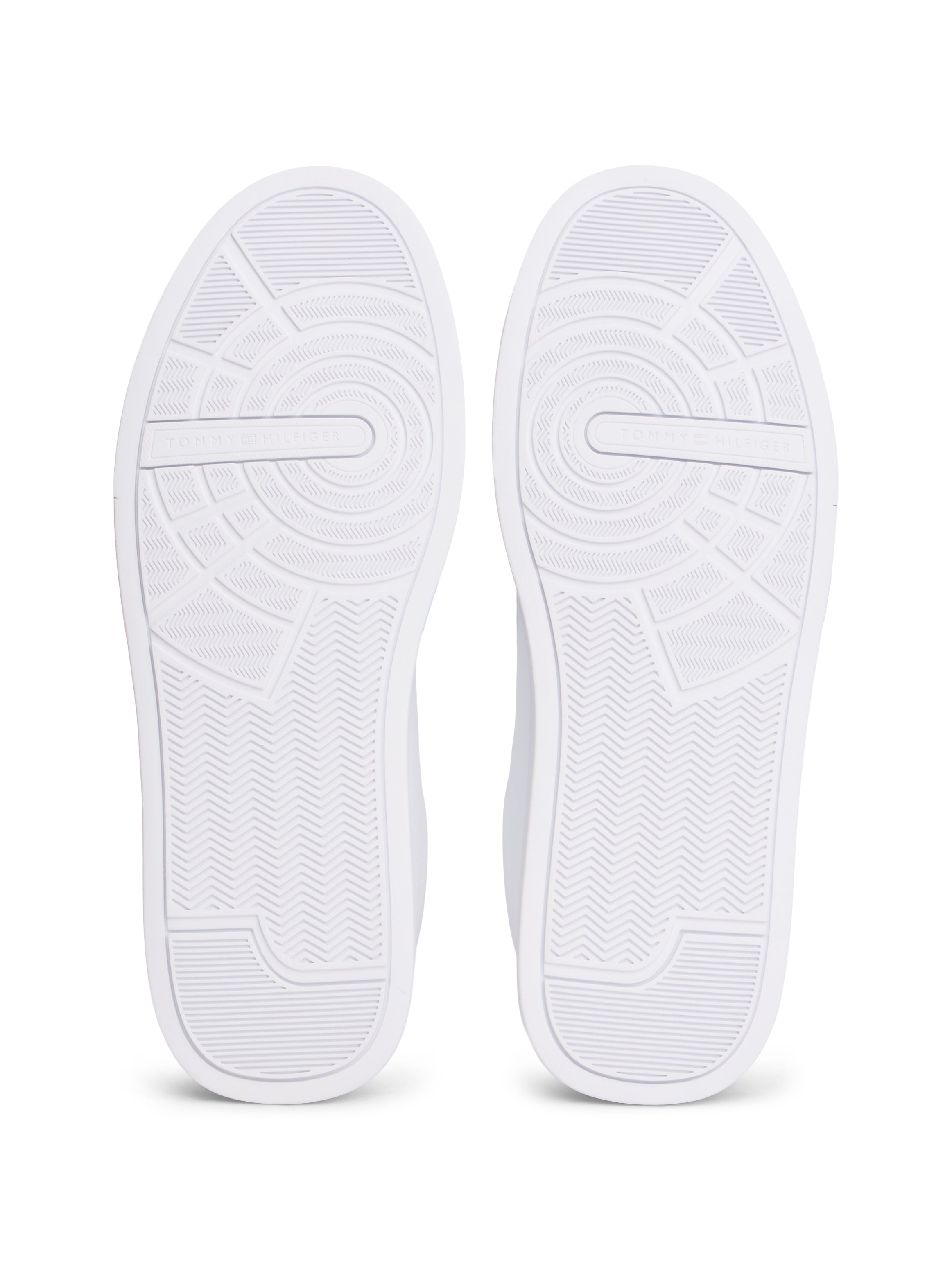 Tommy Hilfiger Leather Court Logo Trainers 05904
