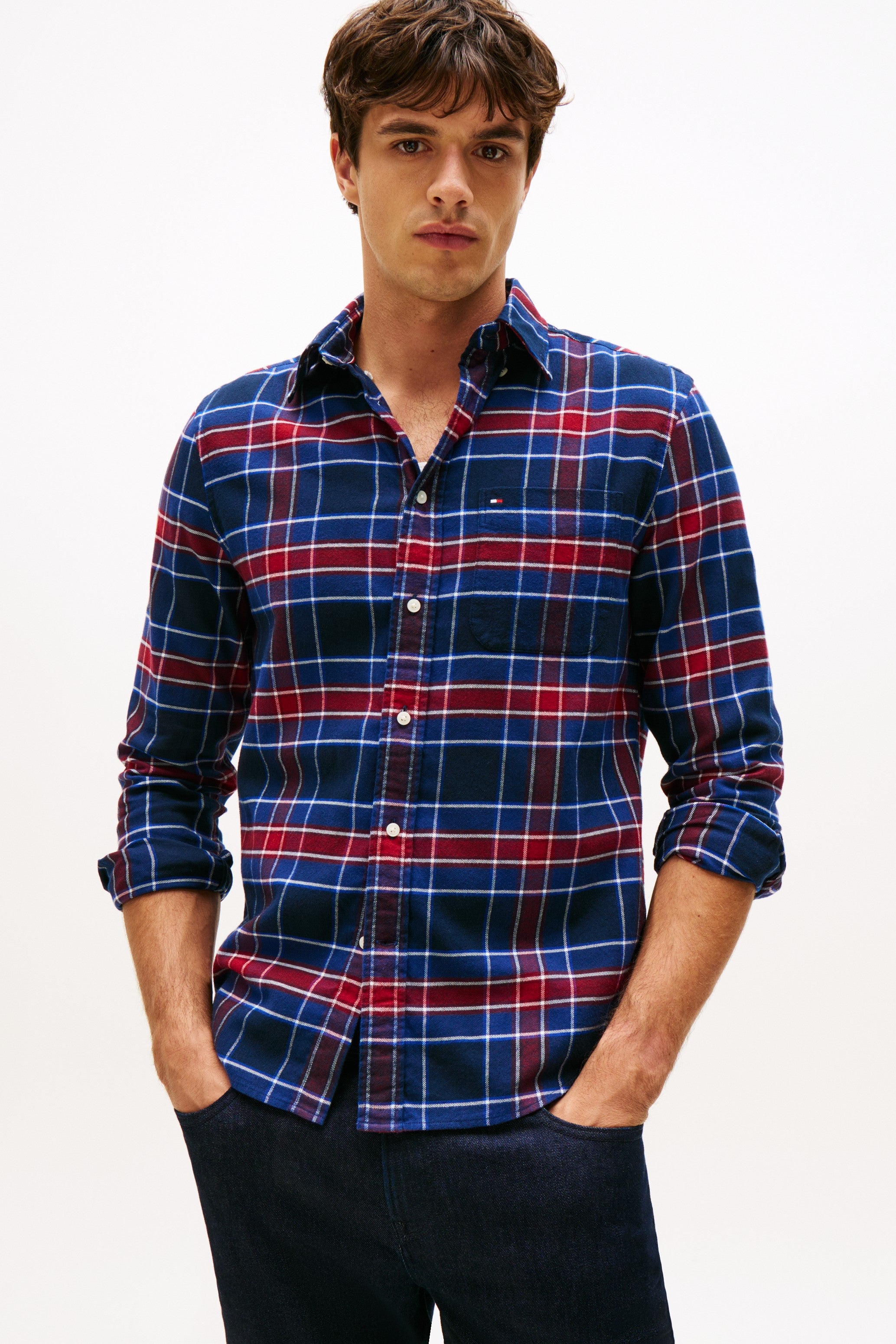 Tommy Hilfiger Tartan Check Flannel Shirt 40473