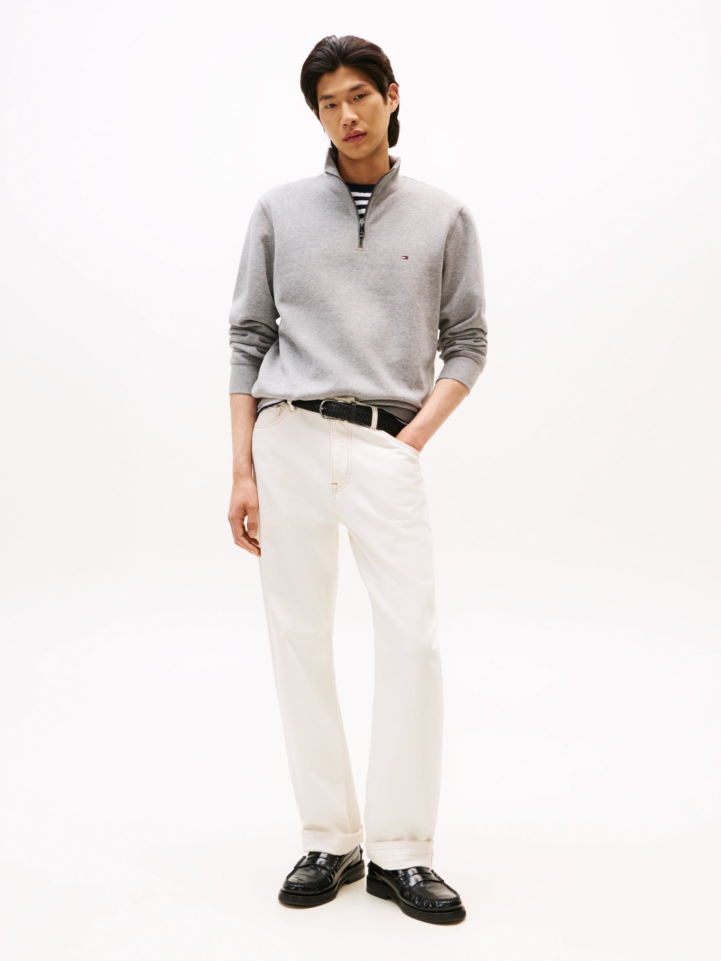 Tommy Hilfiger Essential Quarter-Zip Knit 37331