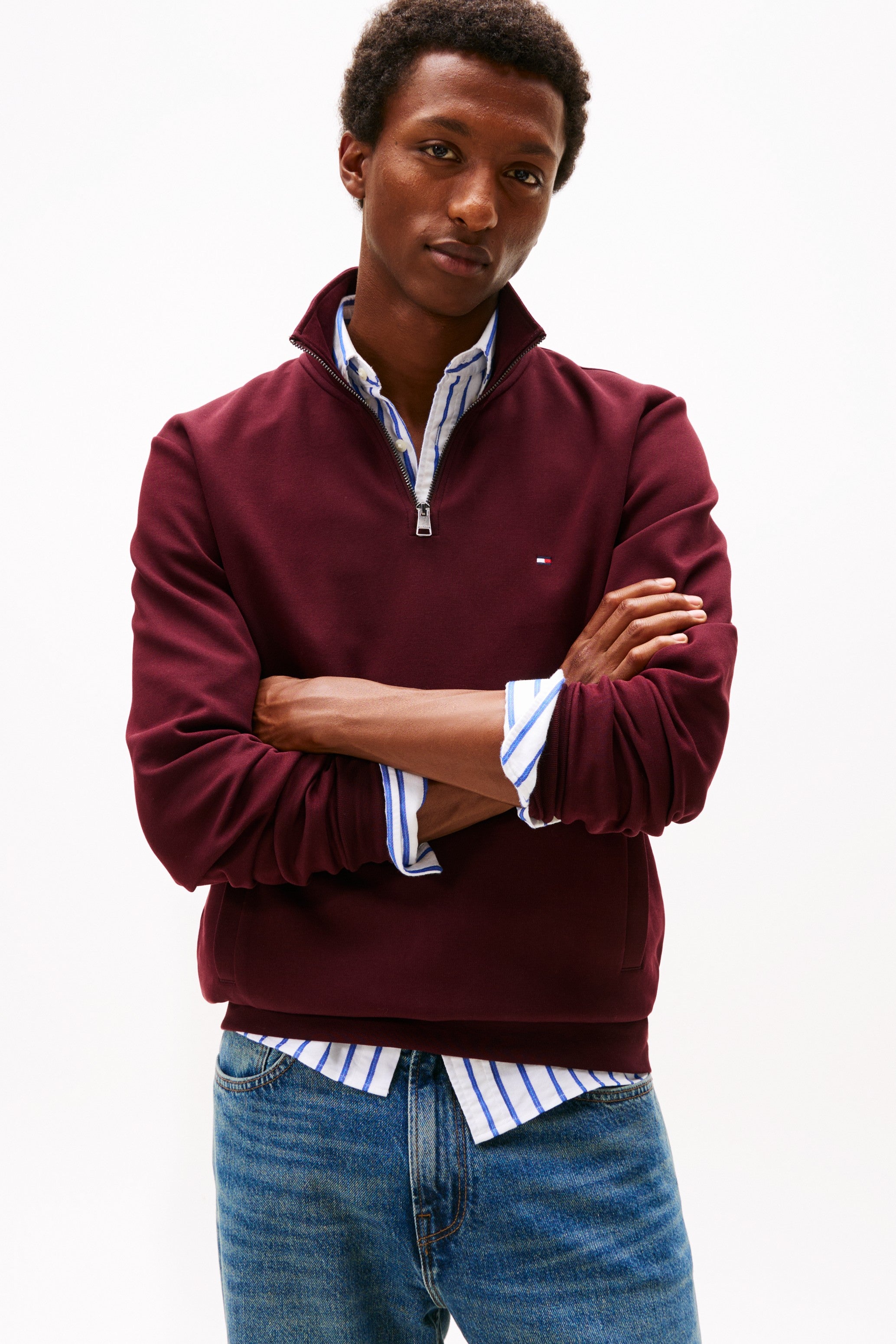 Tommy Hilfiger Intechno 1/4 Zip Sweater 36510