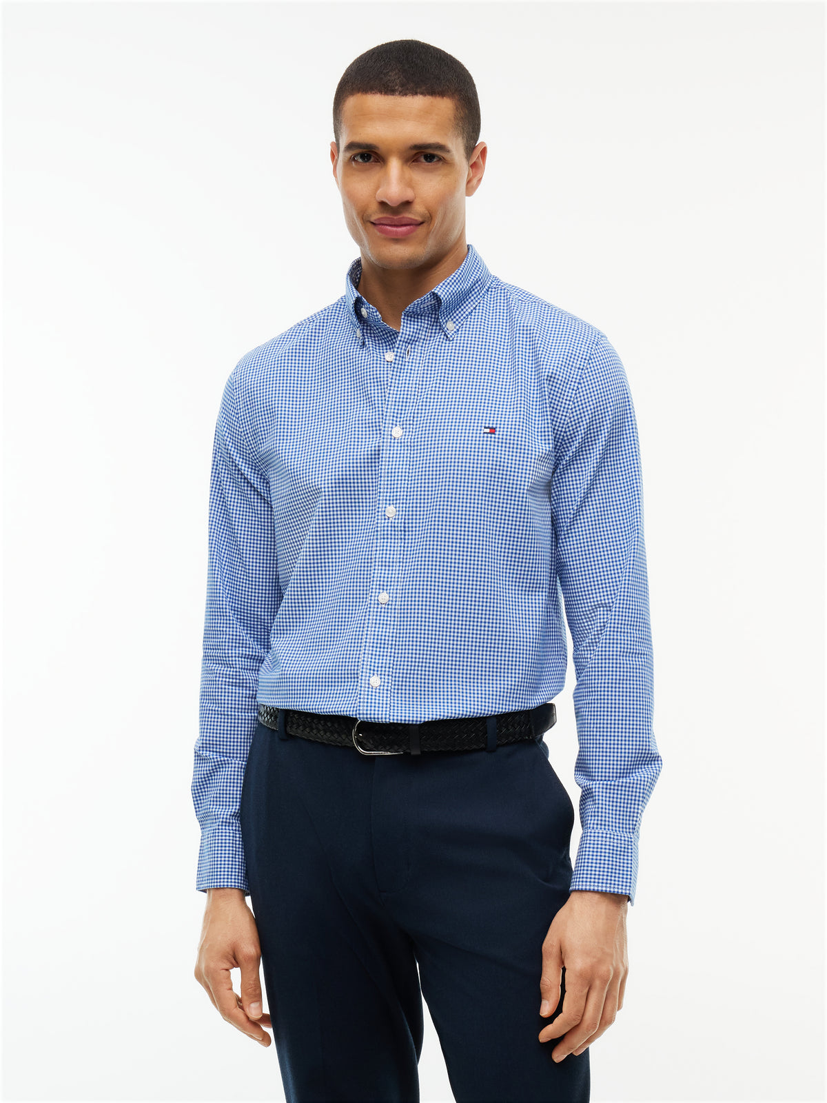 Tommy Hilfiger Flex Fit Gingham Shirt 44569