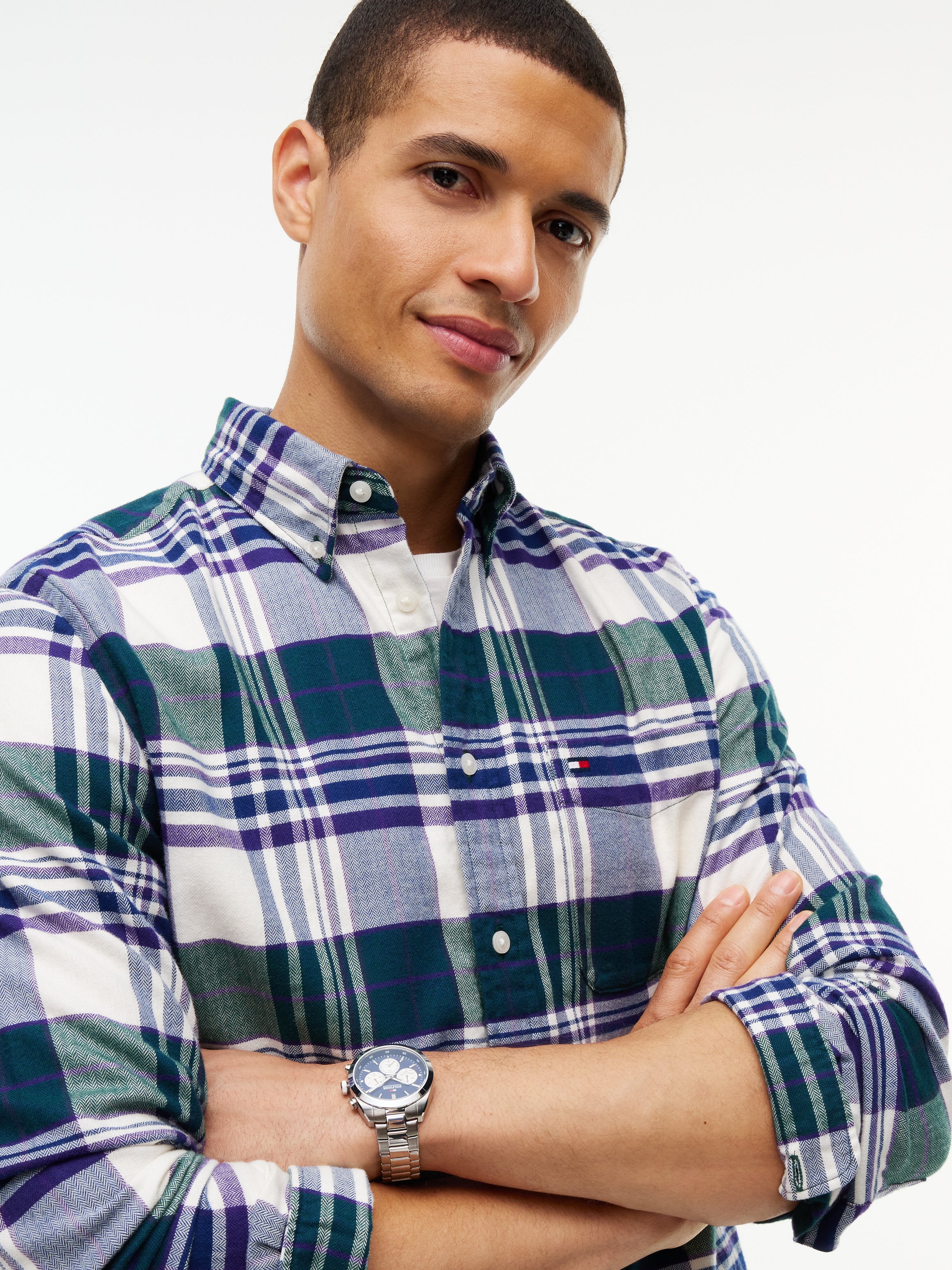 Tommy Hilfiger Tartan Check Flannel Shirt 44592