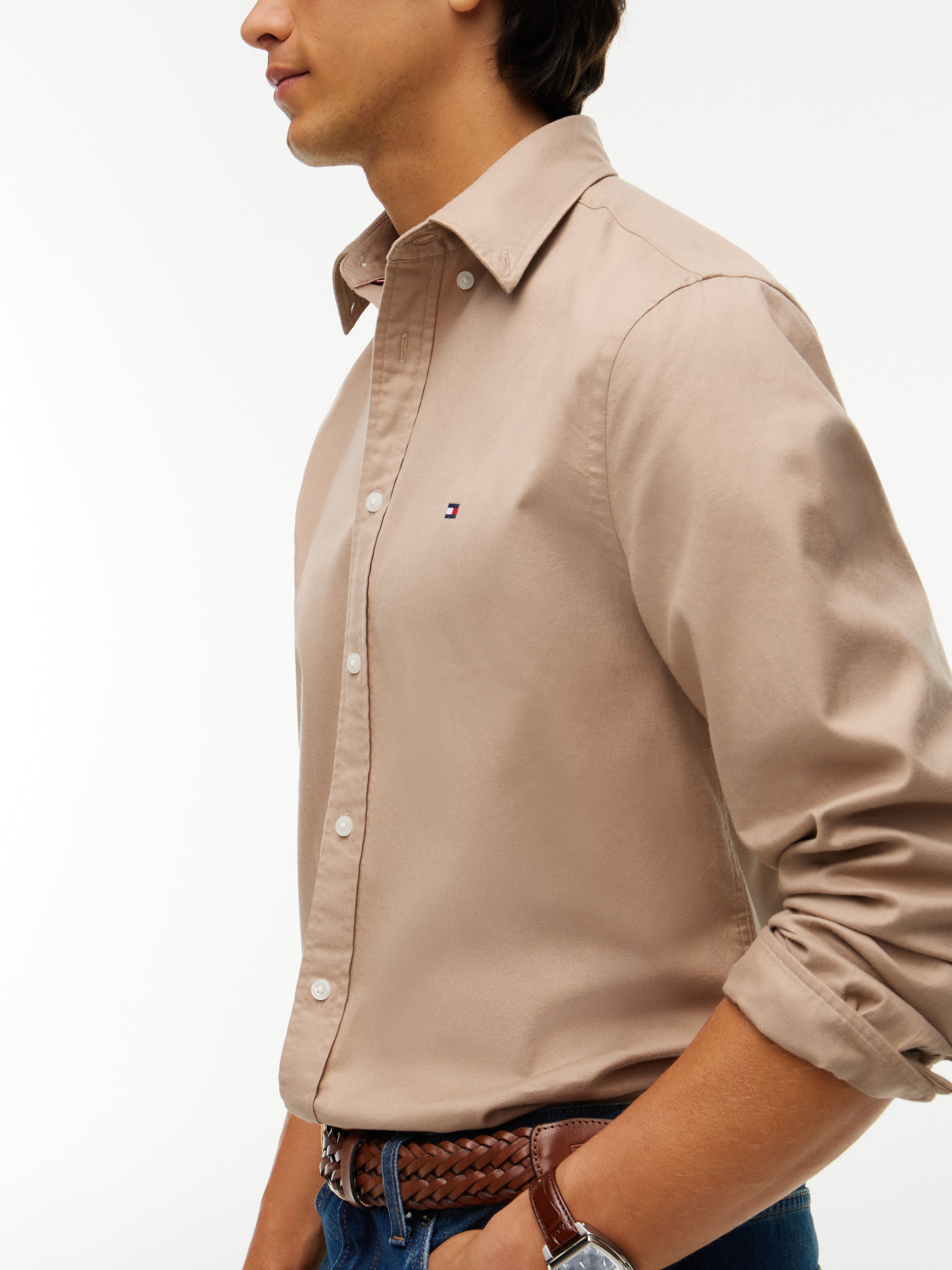Tommy Hilfiger Flex Fit Flannel Shirt 40469