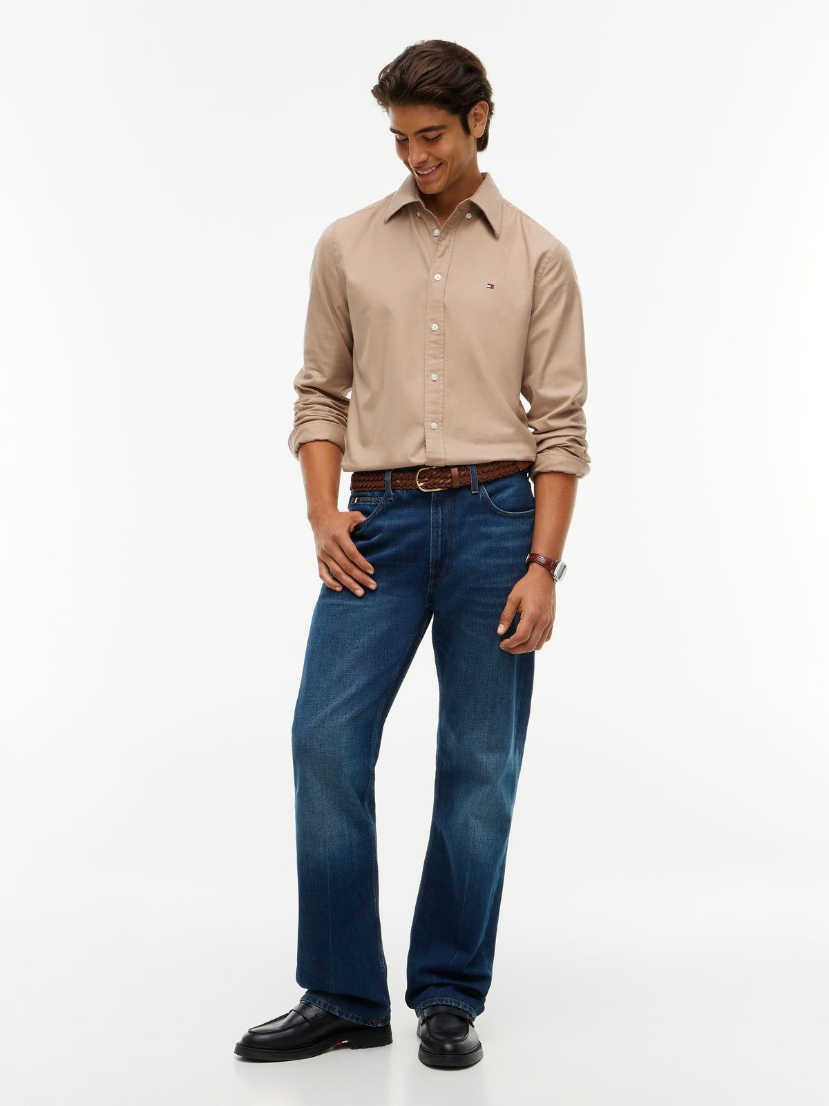 Tommy Hilfiger Flex Fit Flannel Shirt 40469