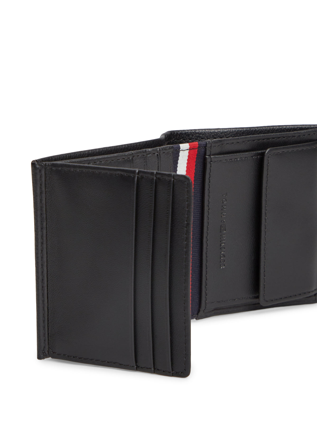 Tommy Hilfiger Pebble Grain Leather Trifold Wallet