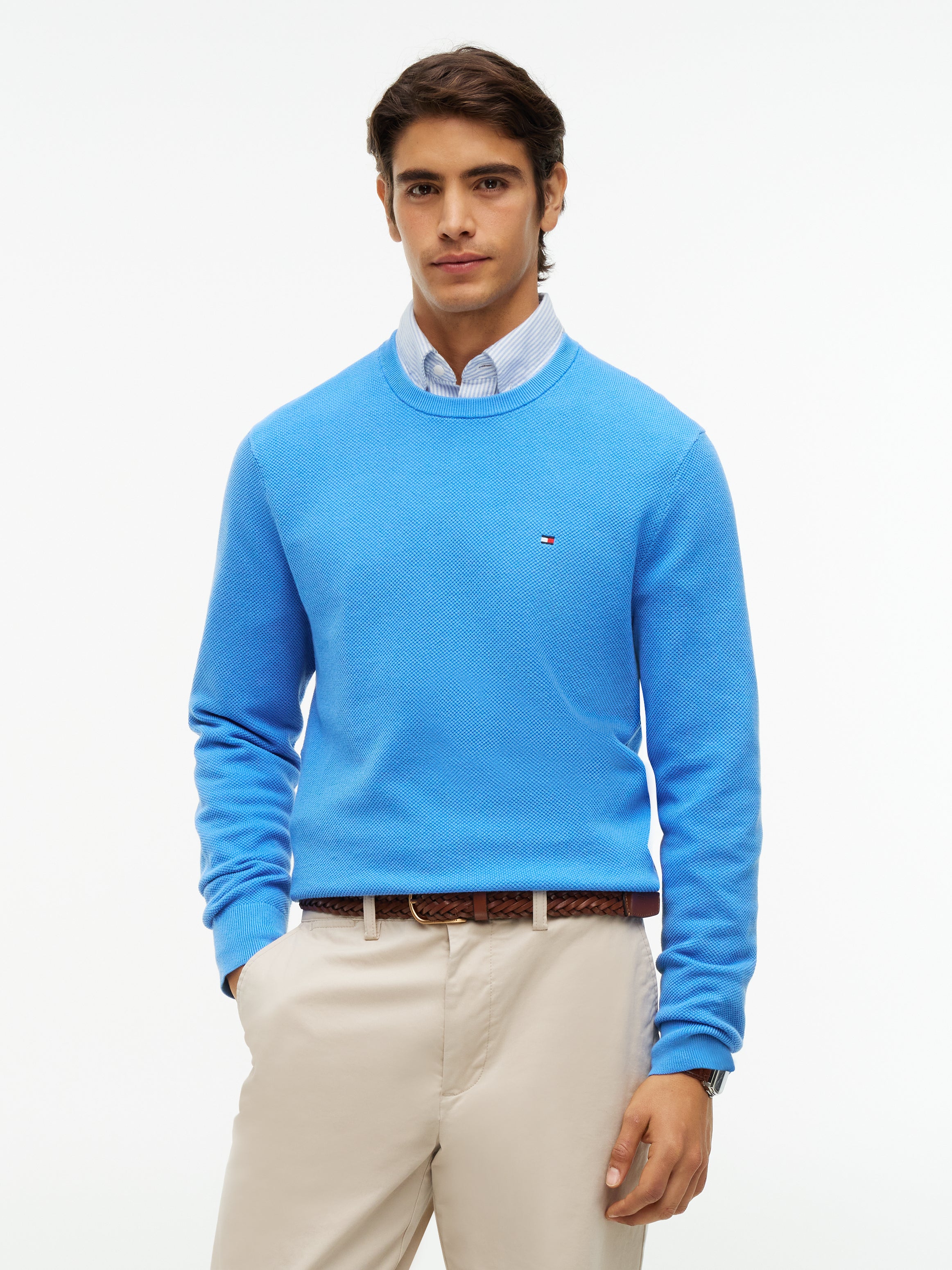 Tommy Hilfiger Essential Structure Crew Knit 36347