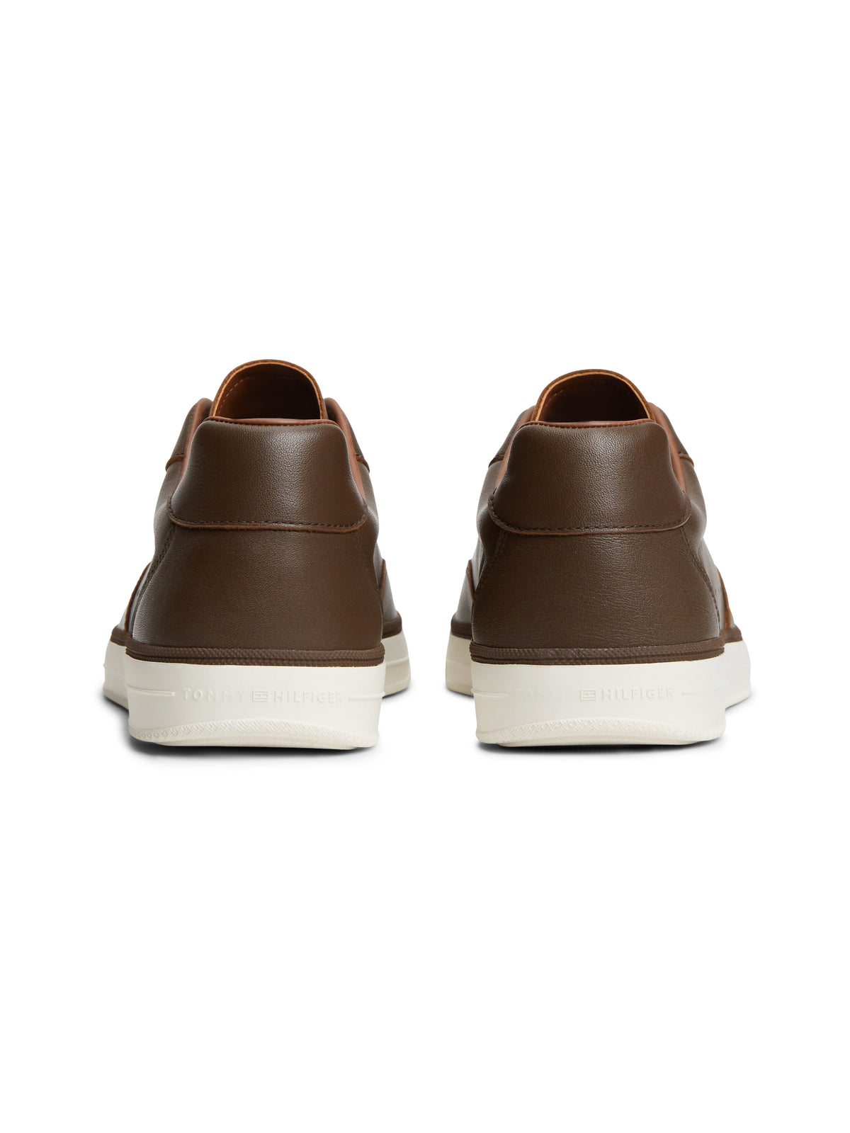 Tommy Hilfiger Luxe Logo Leather Trainers 05996