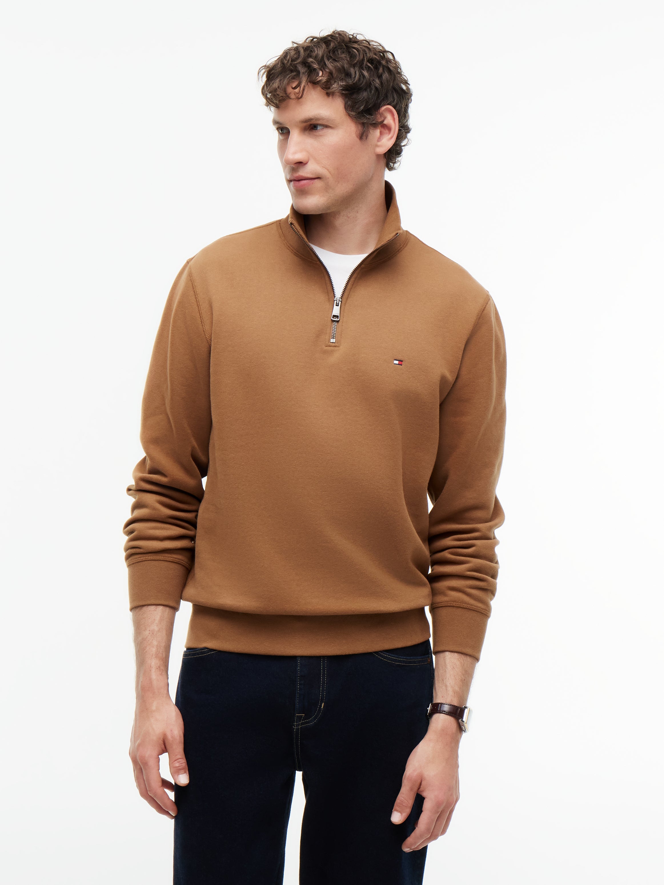 Tommy Hilfiger Essential Quarter-Zip Fleece 37233