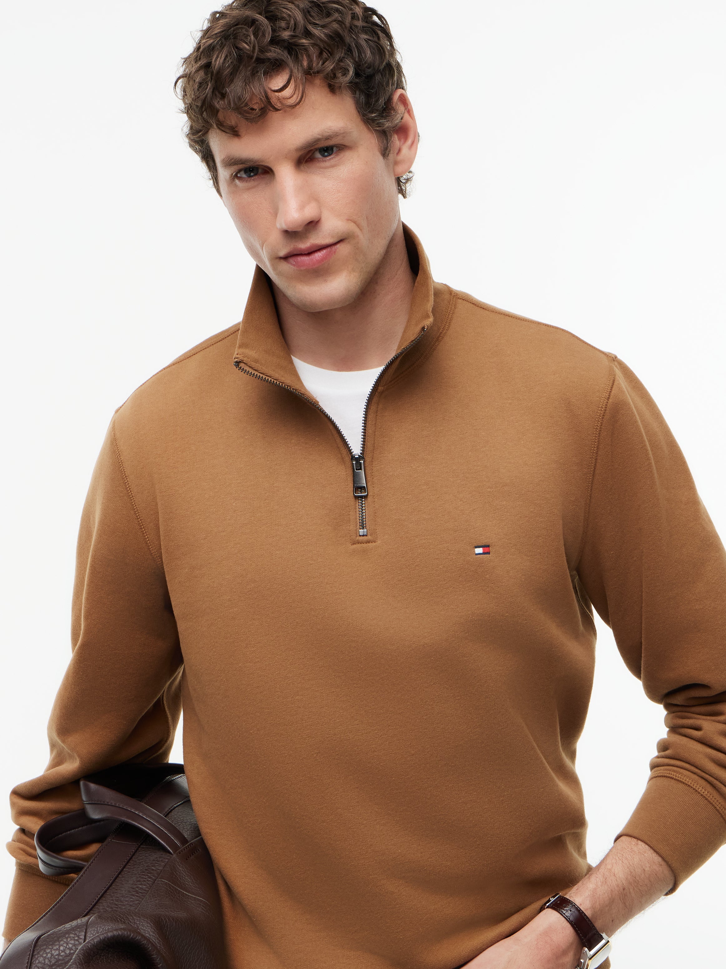 Tommy Hilfiger Essential Quarter-Zip Fleece 37233