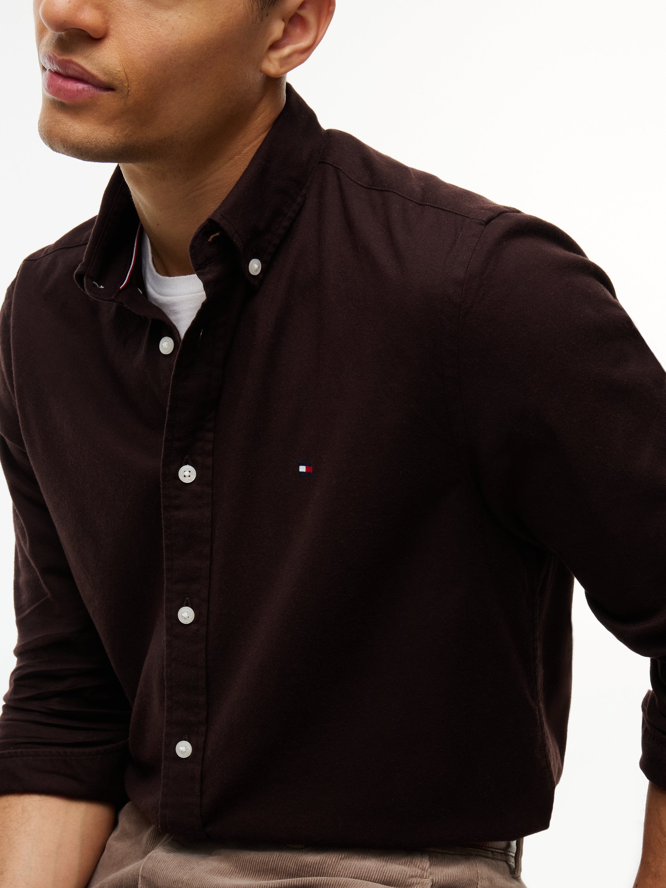 Tommy Hilfiger Flex Fit Flannel Shirt 40469