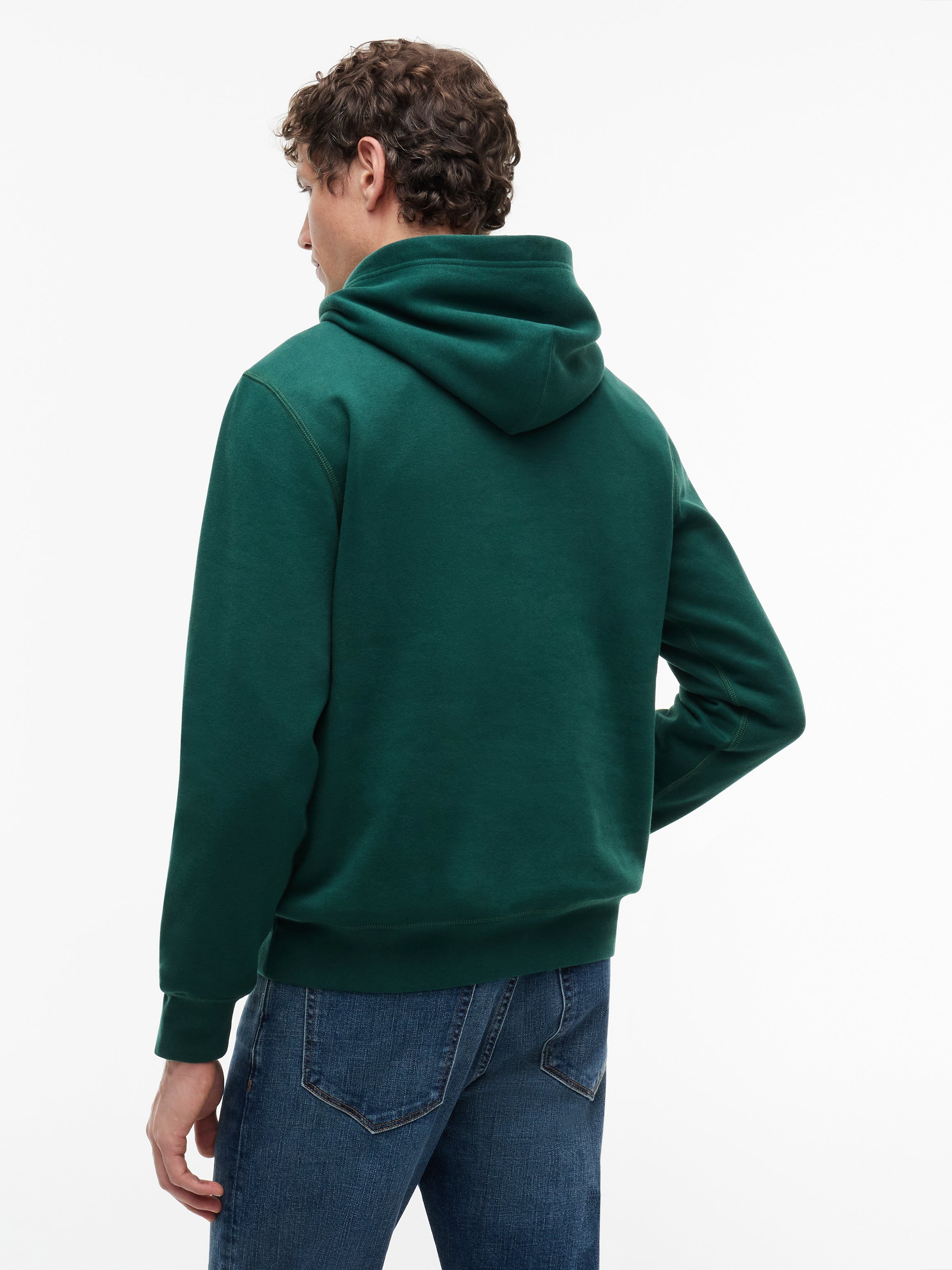 Tommy Hilfiger Contrast Drawstring Hoody 39997