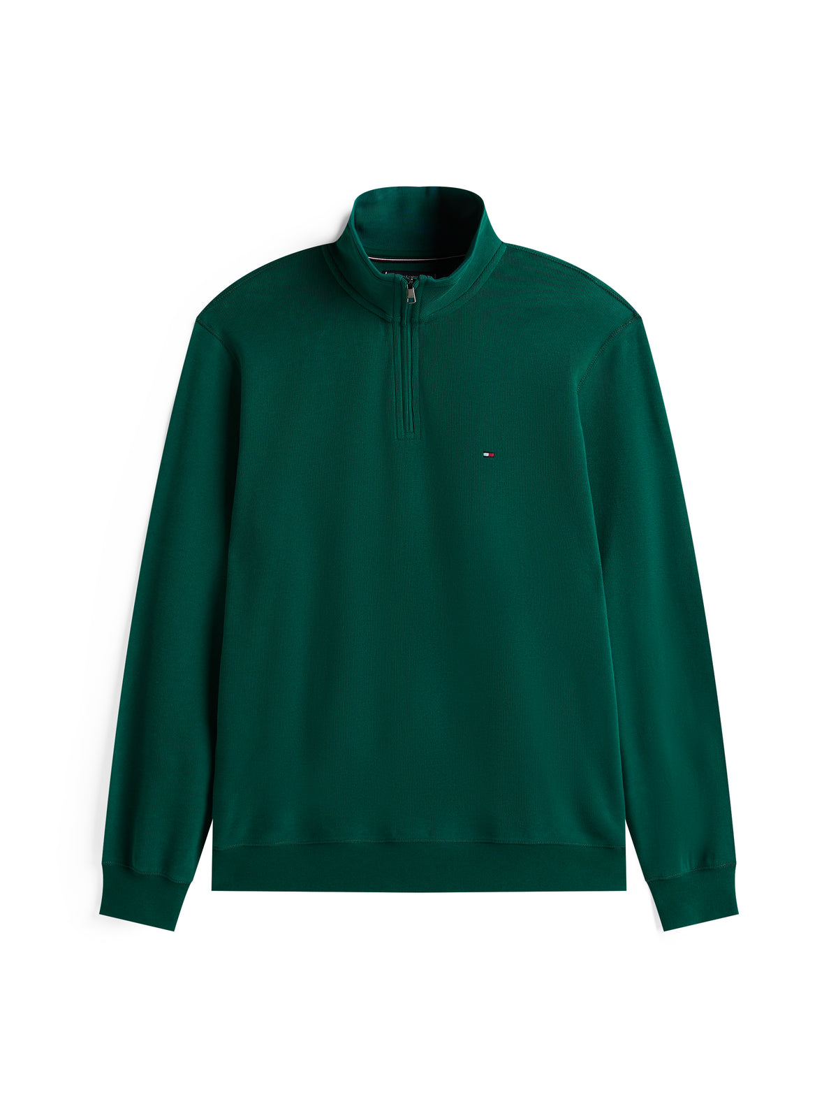 Tommy Hilfiger French Rib 1/4 Zip Sweatshirt 40042