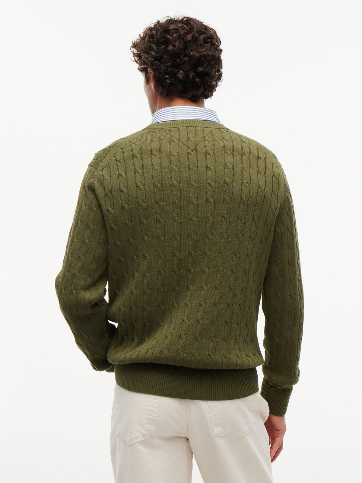 Tommy Hilfiger Crew Neck Cable Knit 33132