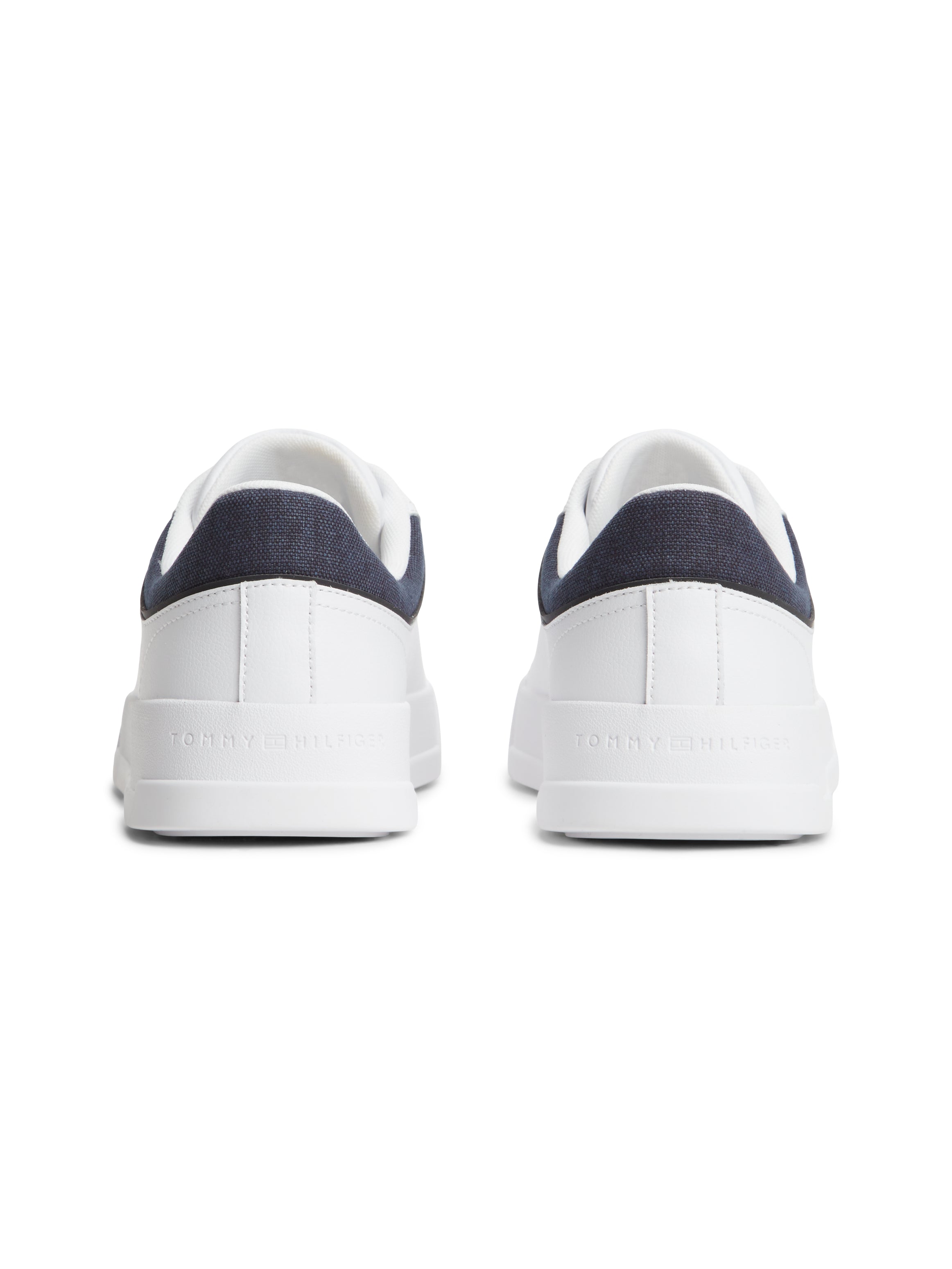 Tommy Hilfiger Court Mix Collar Trainers 05970