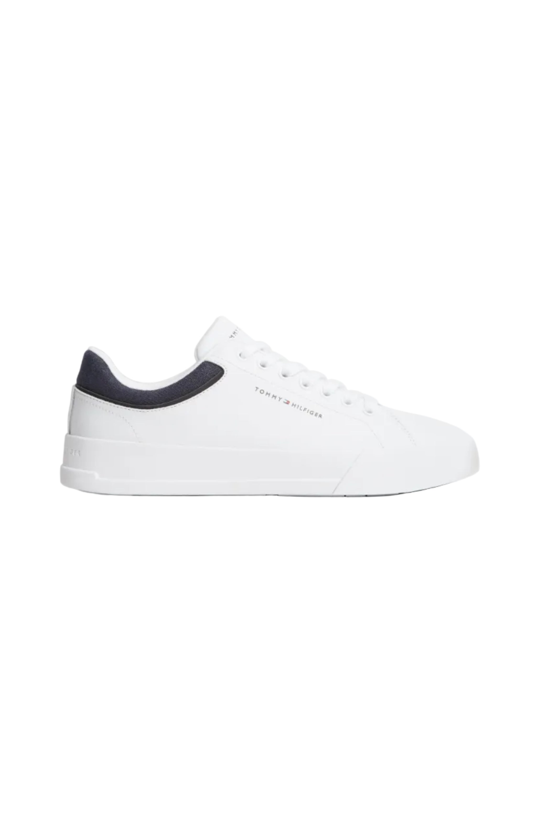Tommy Hilfiger Court Mix Collar Trainers 05970