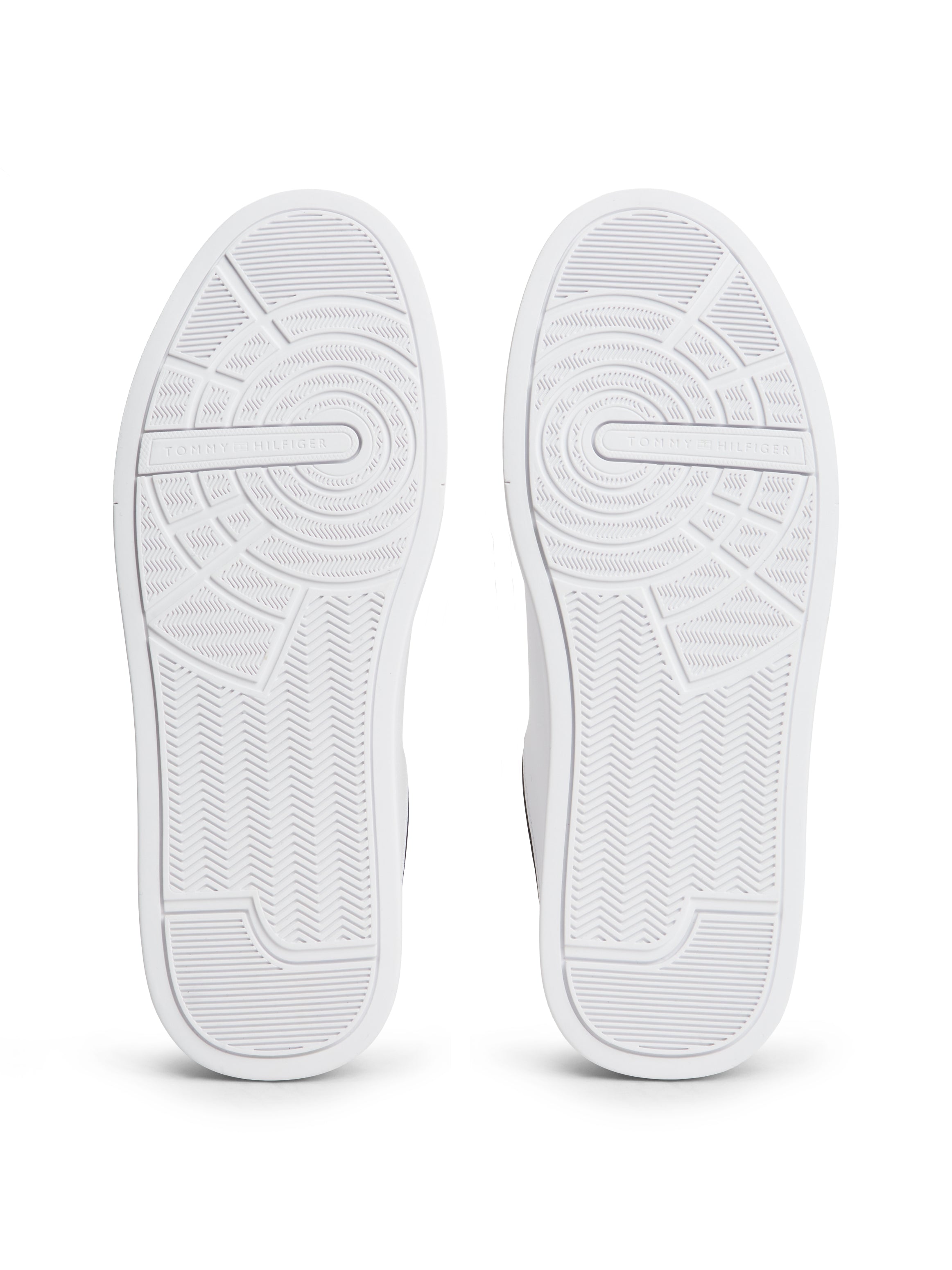 Tommy Hilfiger Court Mix Collar Trainers 05970