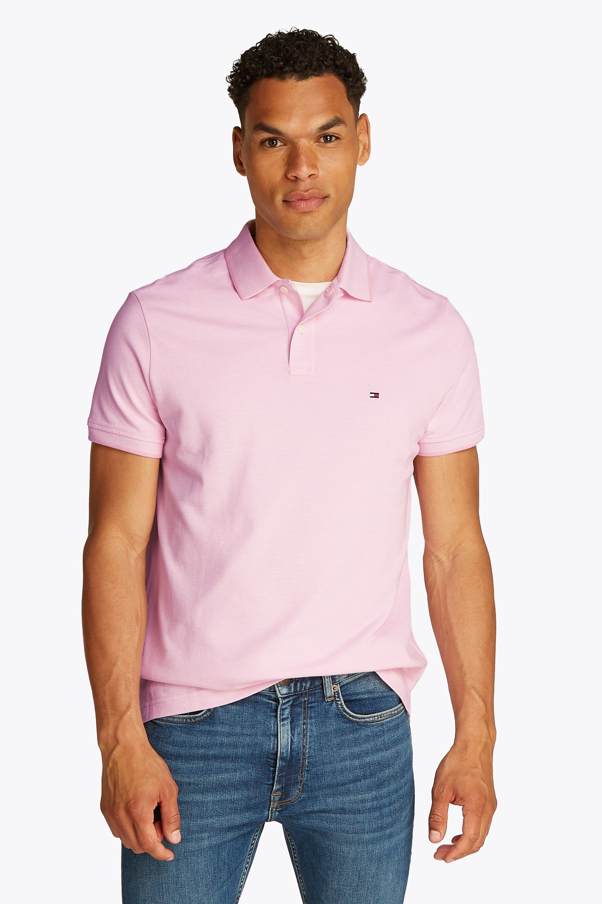 Tommy Hilfiger Two-Tone Regular Fit Polo Shirt