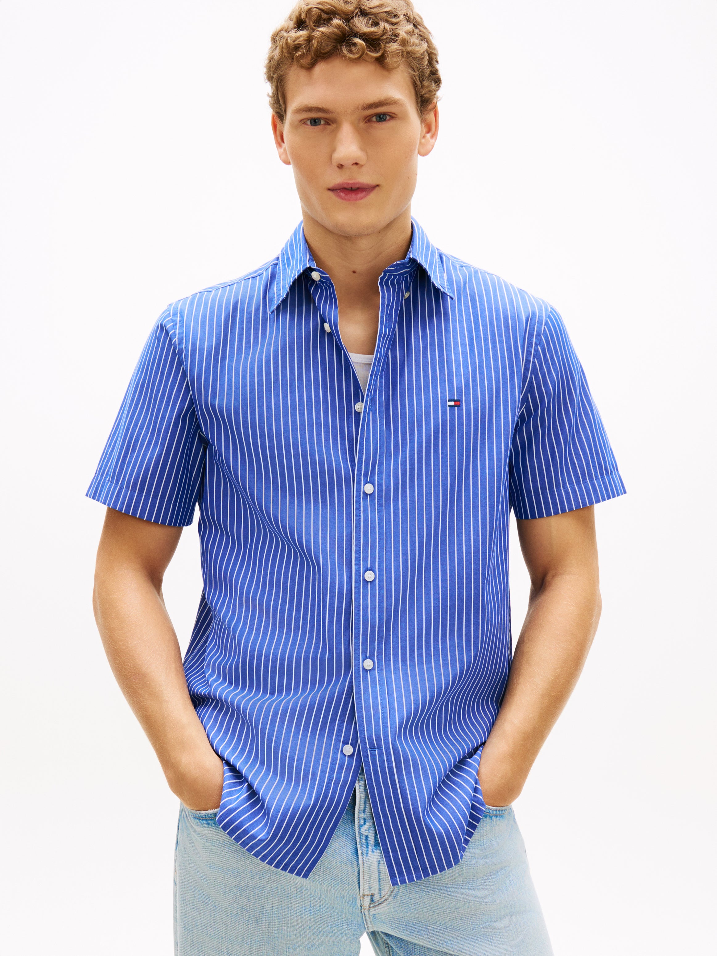 Tommy Hilfiger Flex Fabric Short Sleeve Shirt 42860