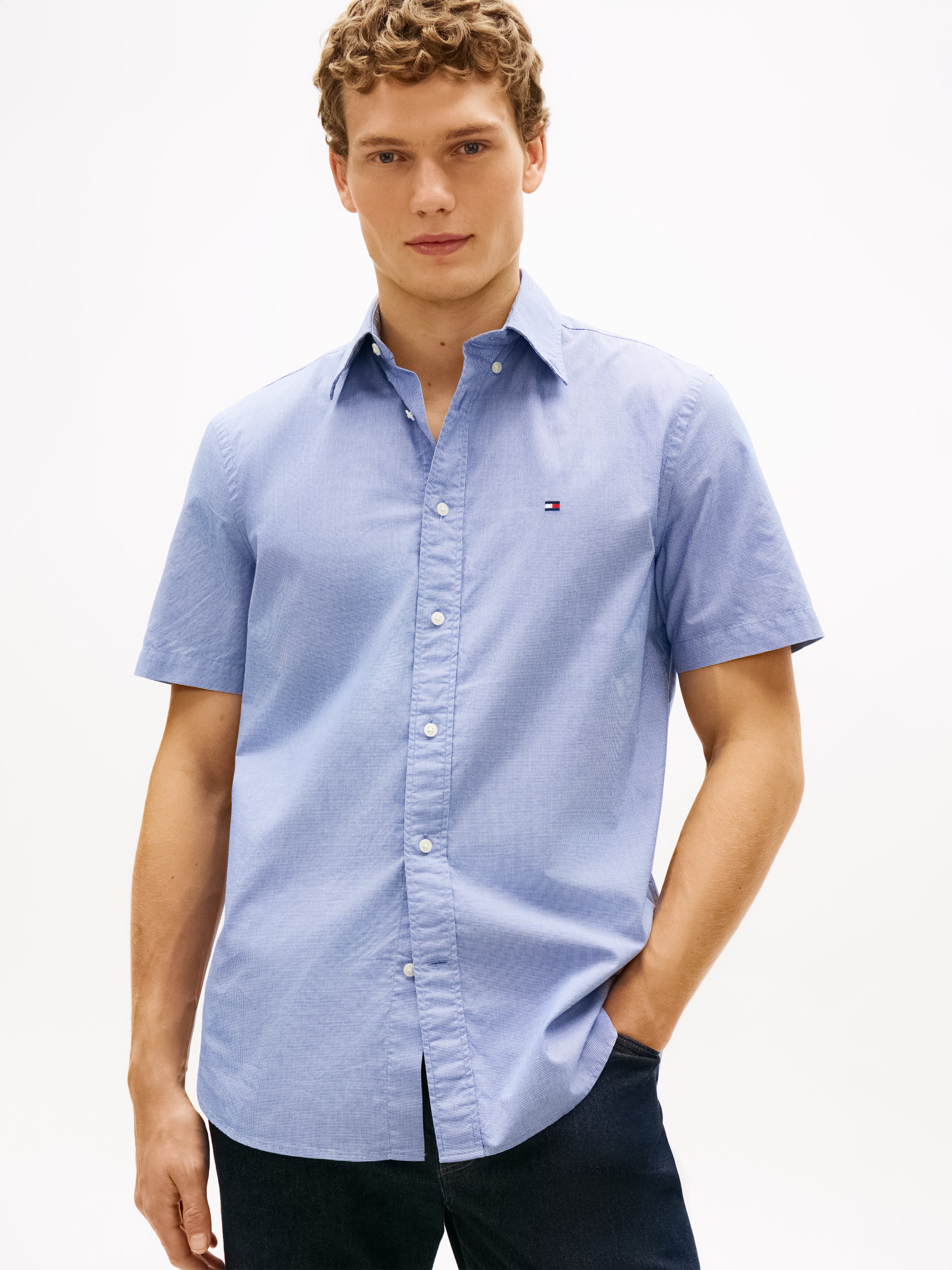 Tommy Hilfiger Flex Fabric Short Sleeve Shirt 42443