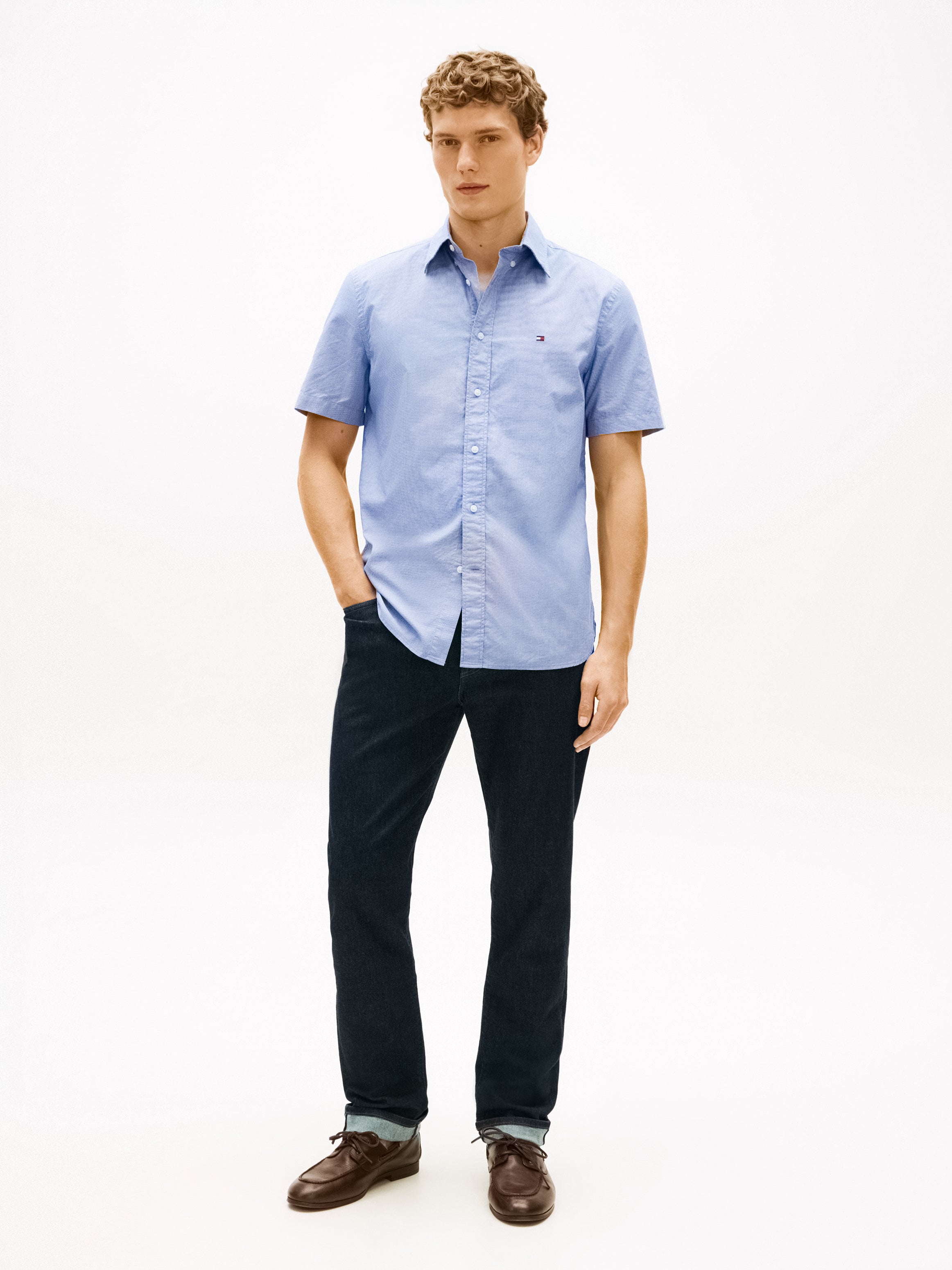 Tommy Hilfiger Flex Fabric Short Sleeve Shirt 42443