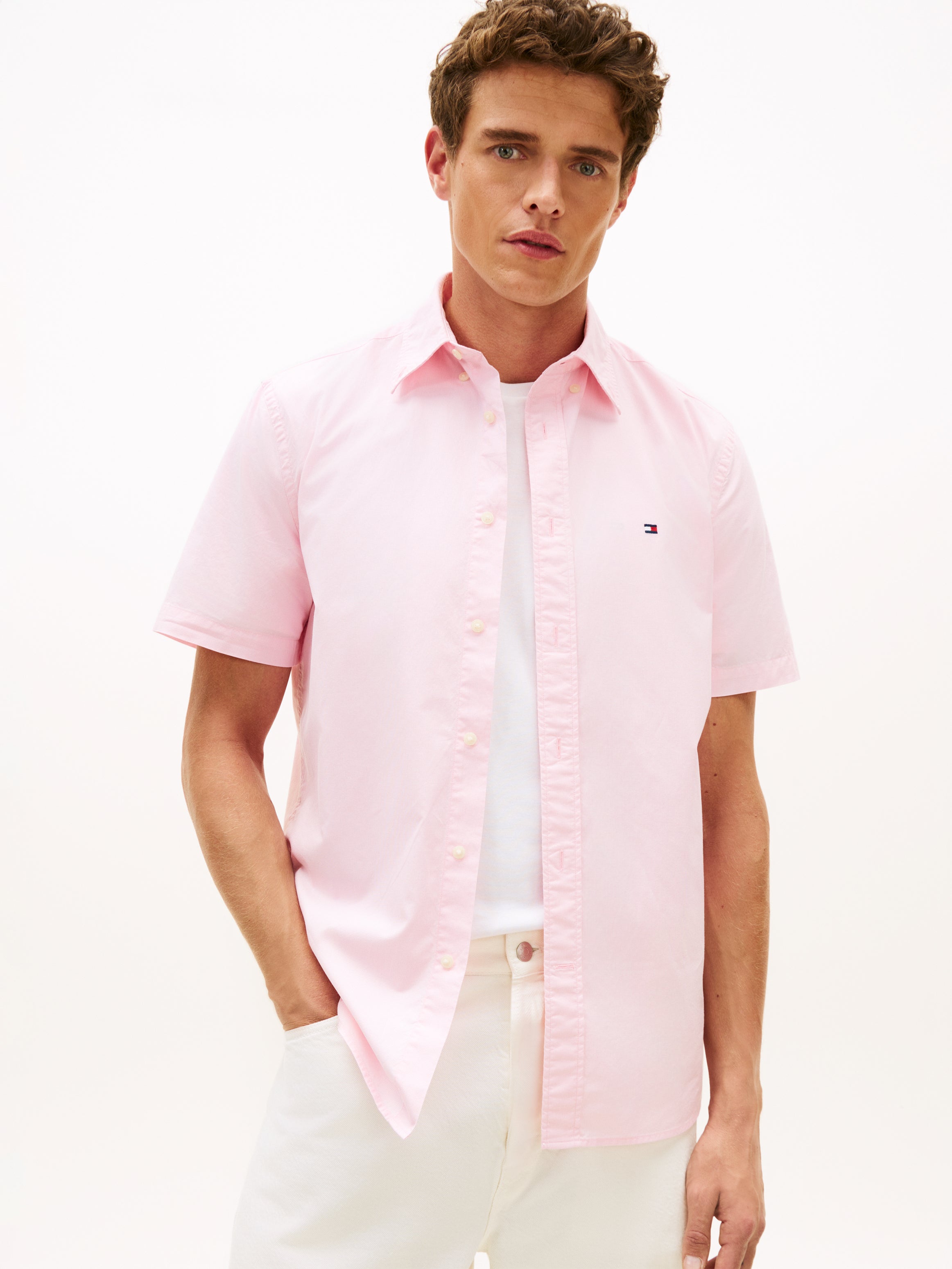 Tommy Hilfiger Flex Fabric Short Sleeve Shirt 42443