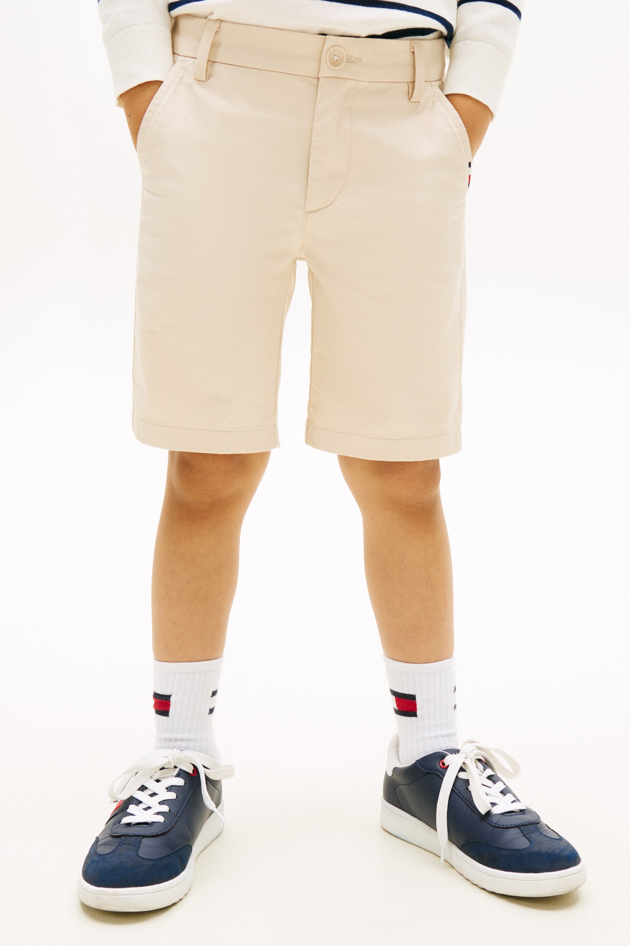 Tommy Hilfiger Kids Cotton Twill Chino Shorts