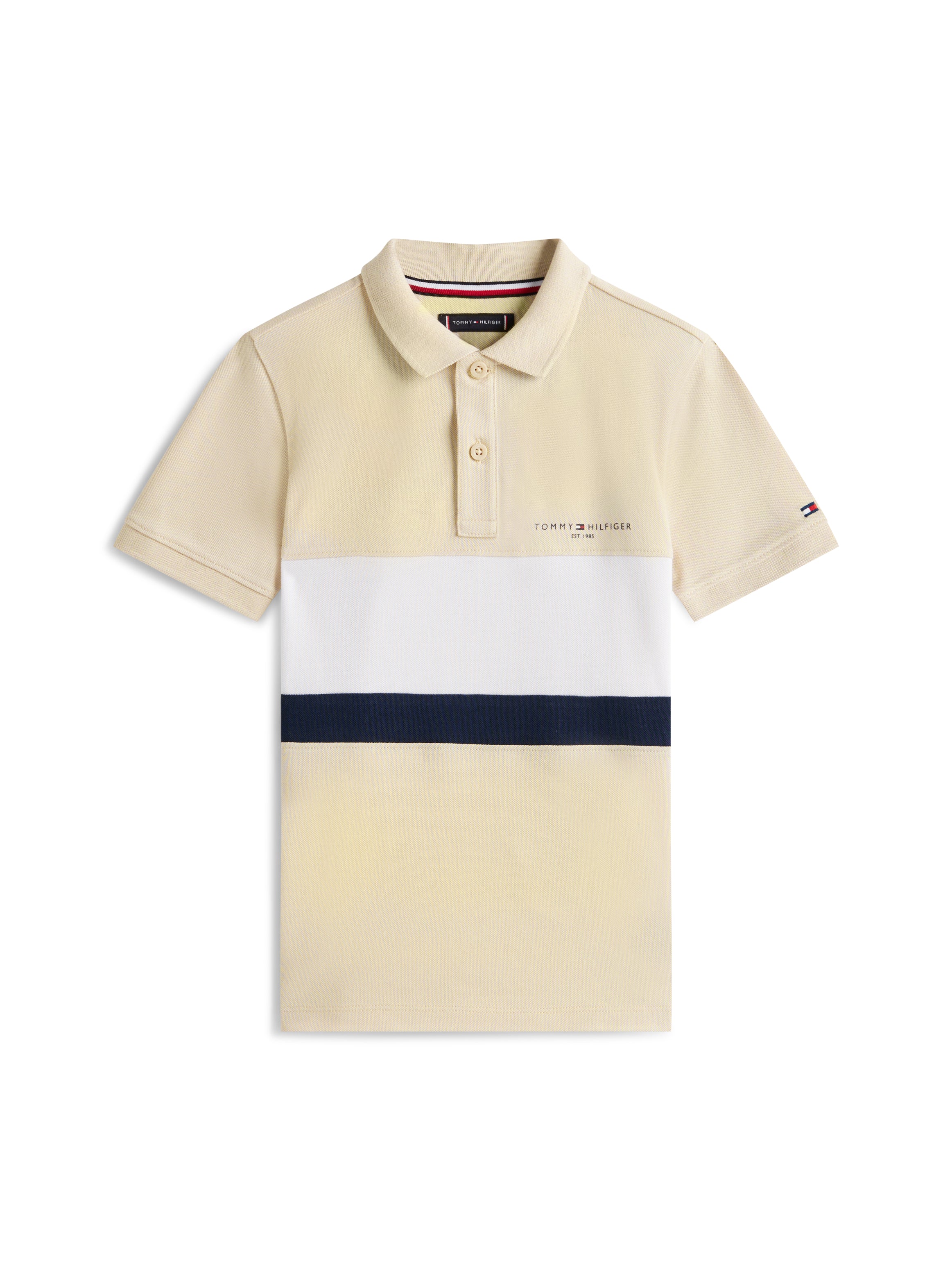 Tommy Hilfiger Kids Colourblock Polo Shirt