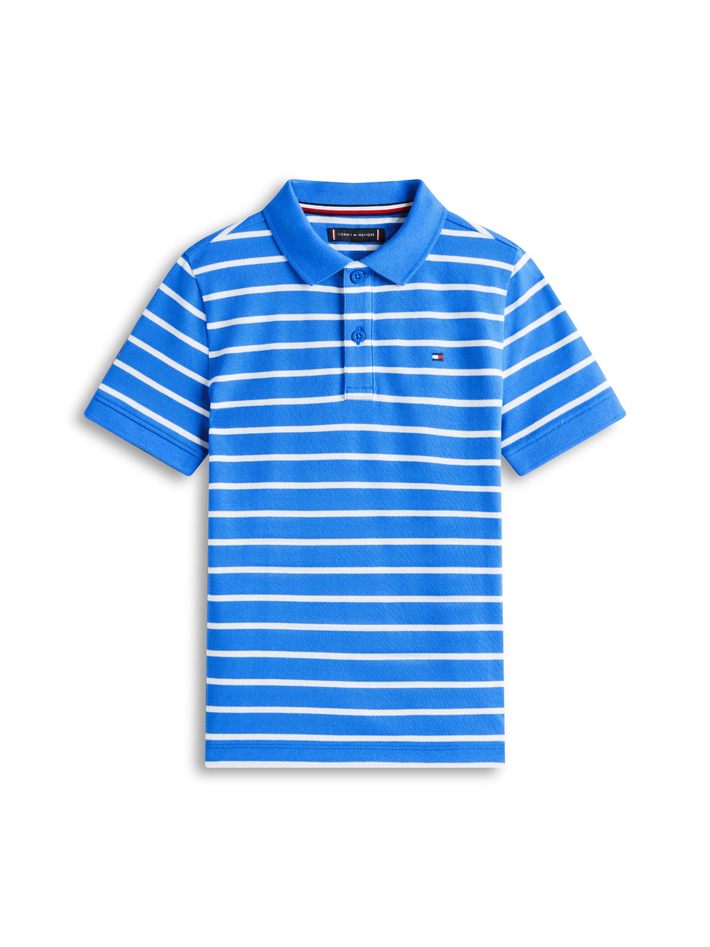 Tommy Hilfiger Kids Signature Stripe Polo Shirt