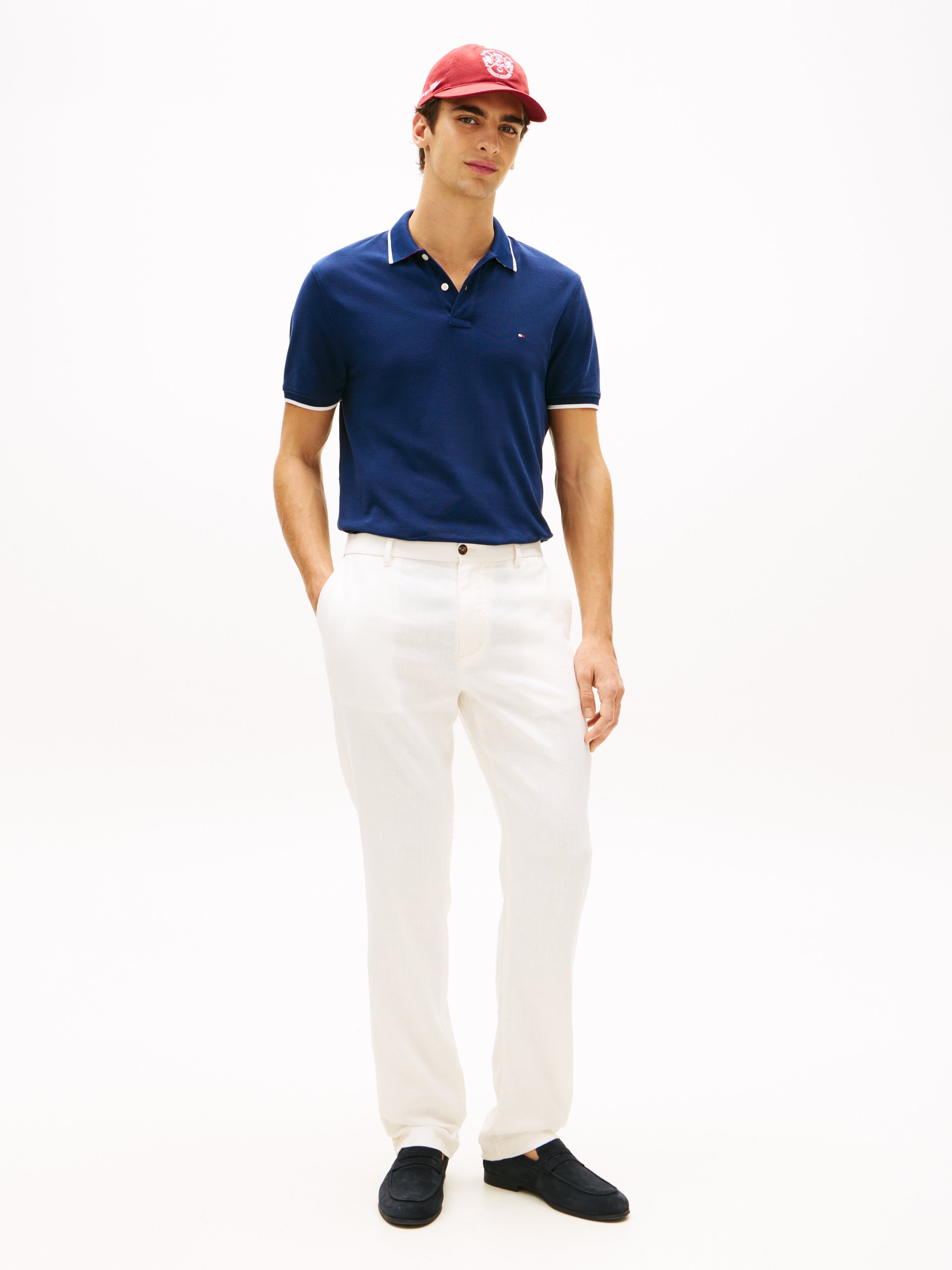 Tommy Hilfiger Tipped Pique Polo Shirt 42748