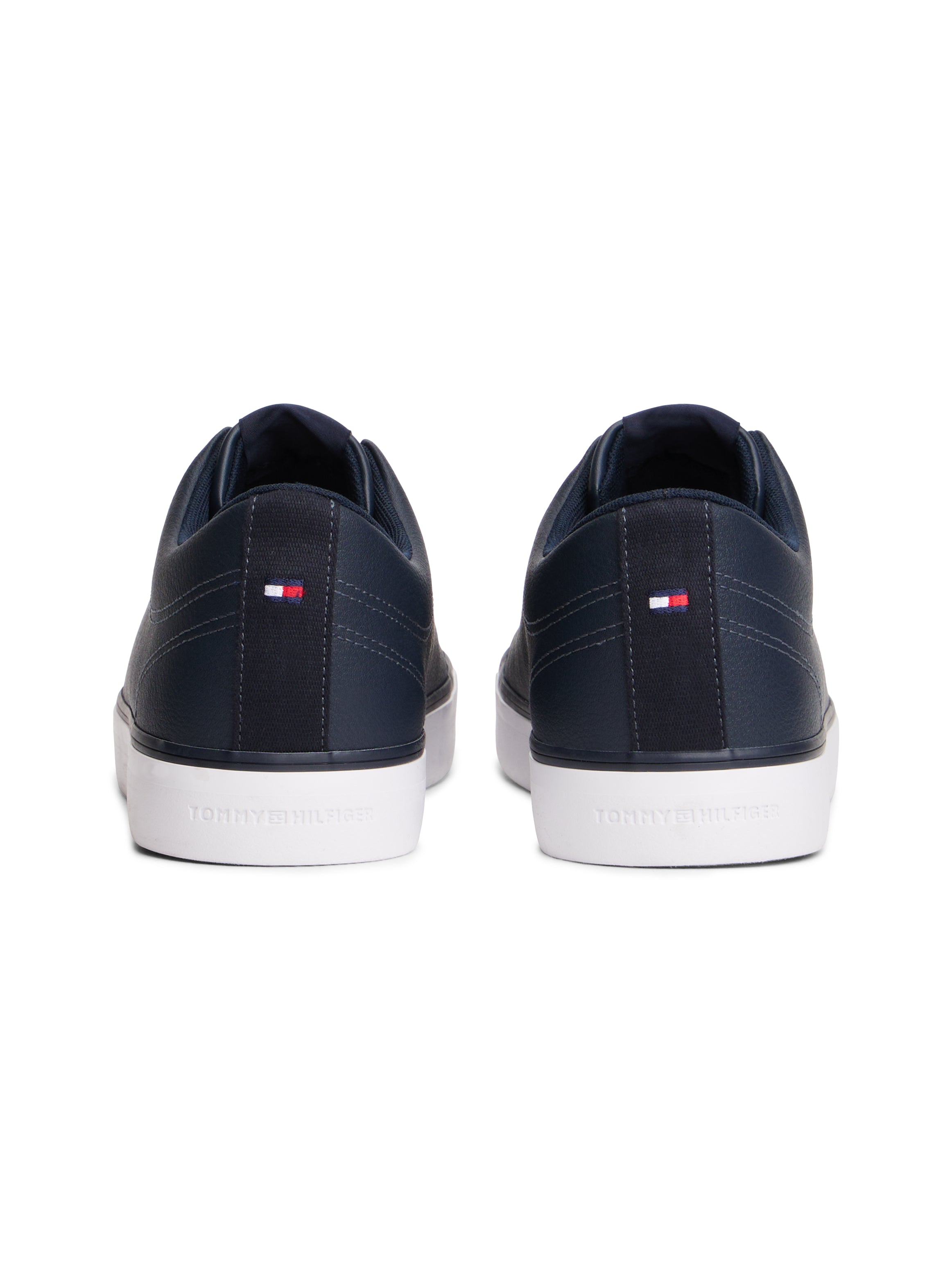 Tommy Hilfiger Logo Canvas Trainers 05817